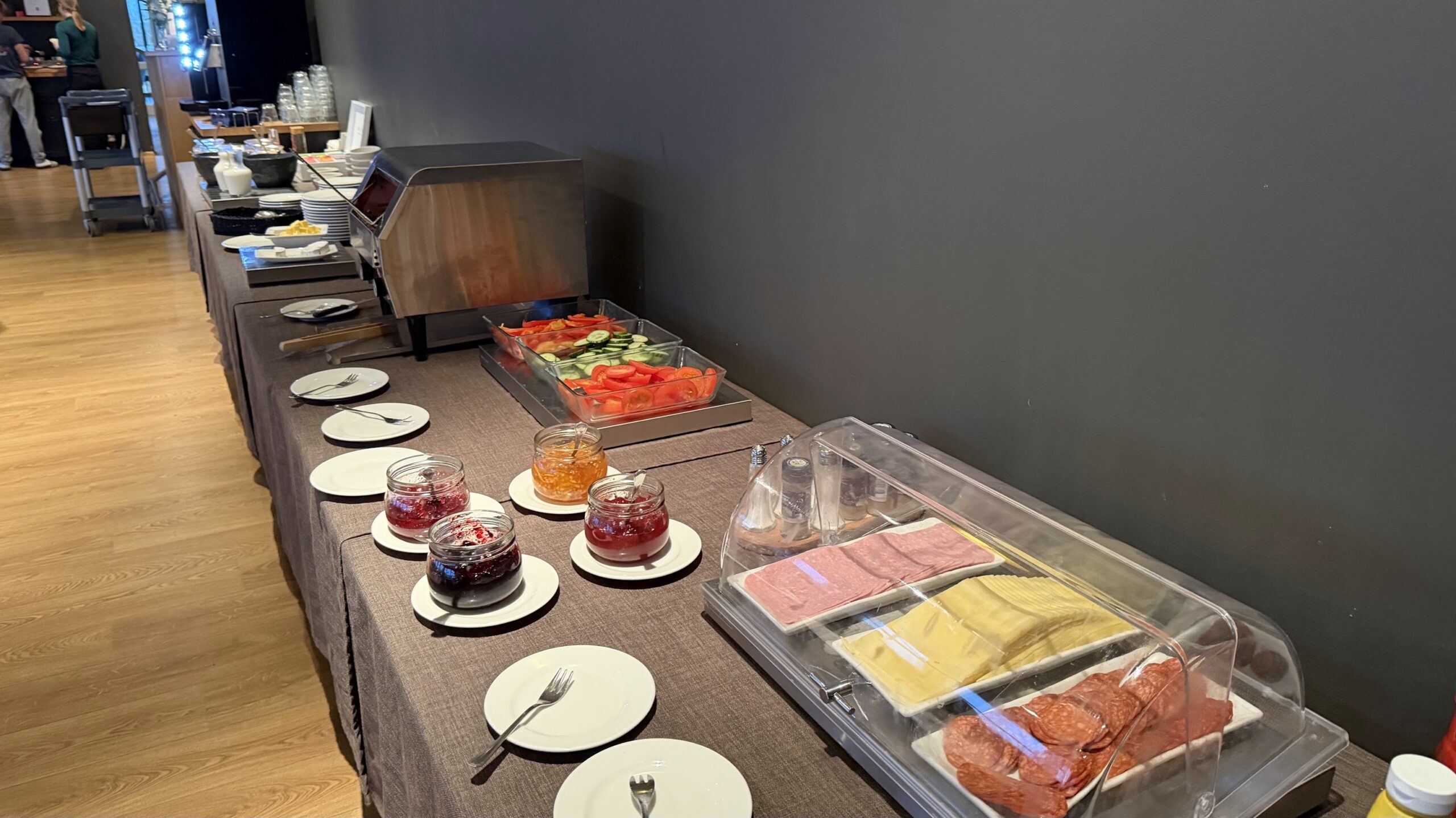 Hotel Kvika's breakfast