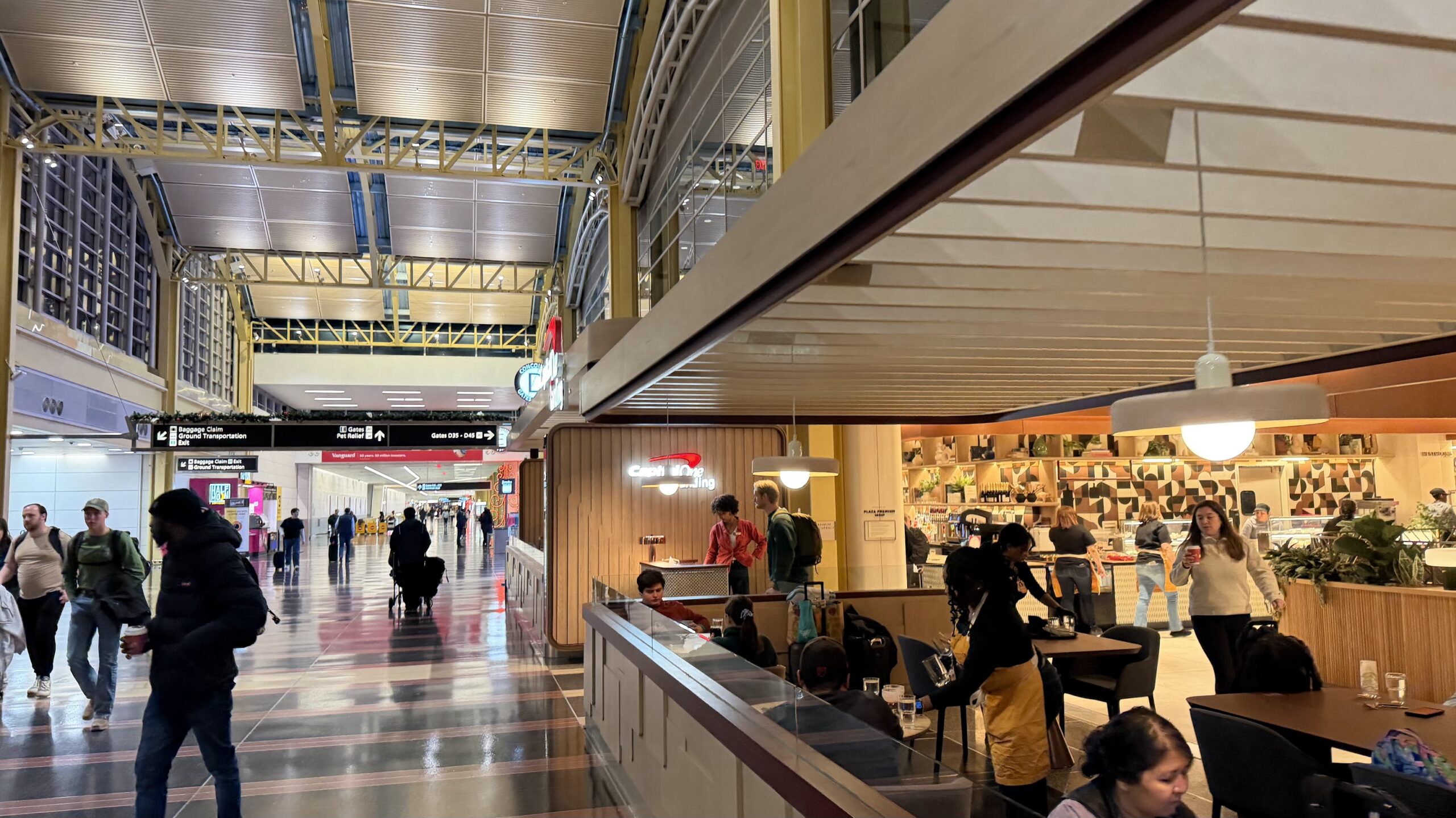 Getting to Capital One Landing DCA