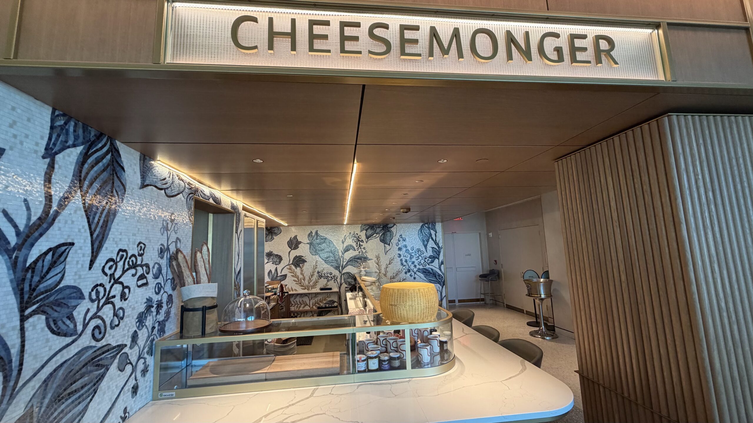 The Cheesemonger experience at the Capital One Lounge JFK