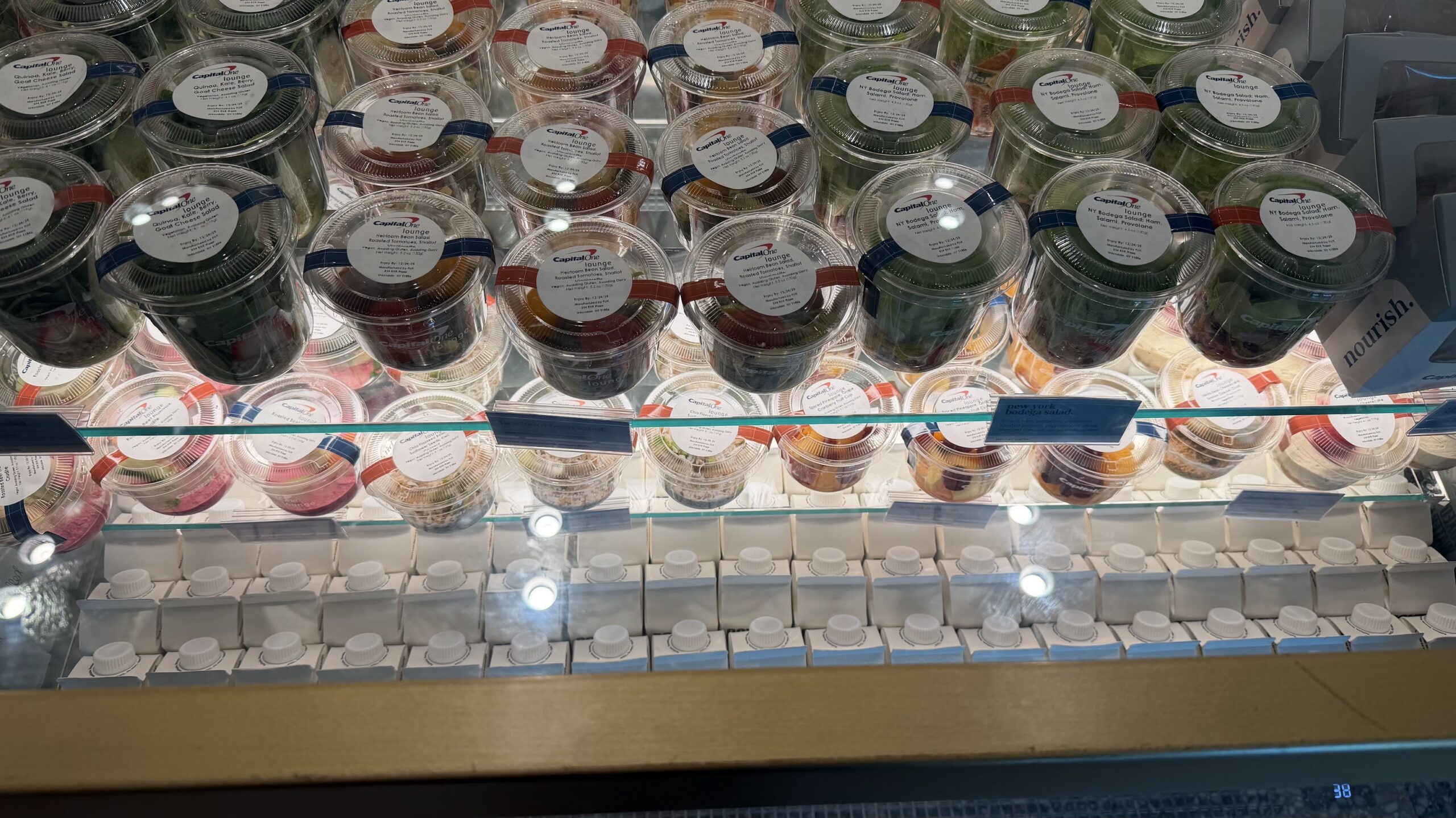 The Bodega packaged food selection