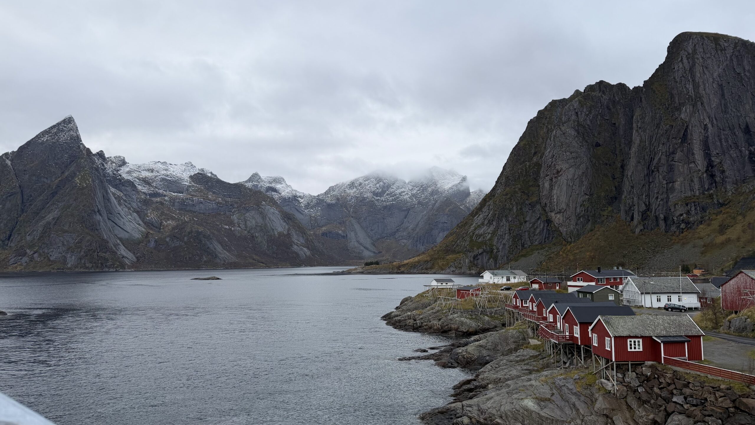 View of Hamnoy from the bridge