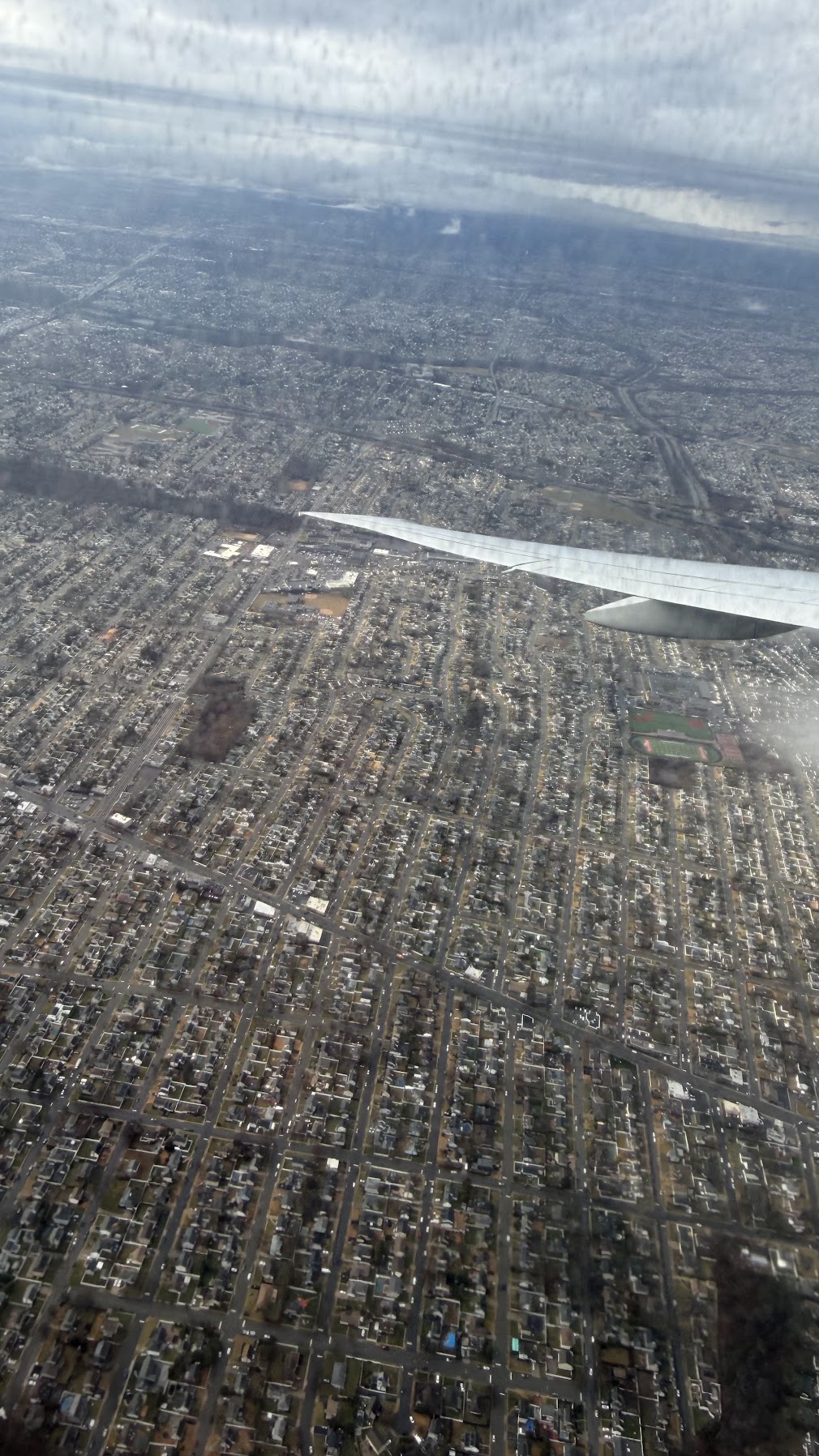 Aerial view of the area surrounding New York JFK Airport