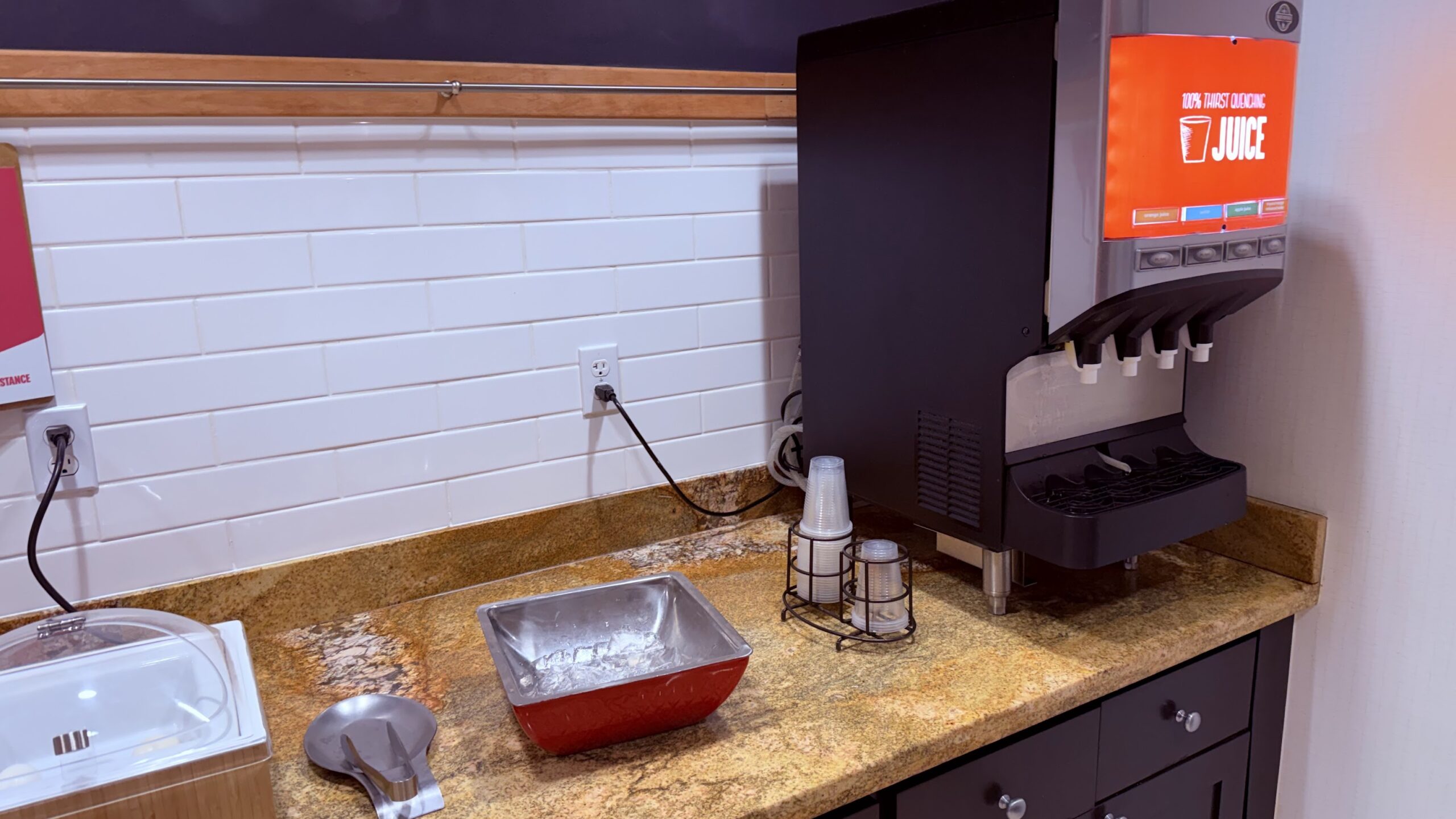 Hampton Inn & Suites San Luis Obispo breakfast juices