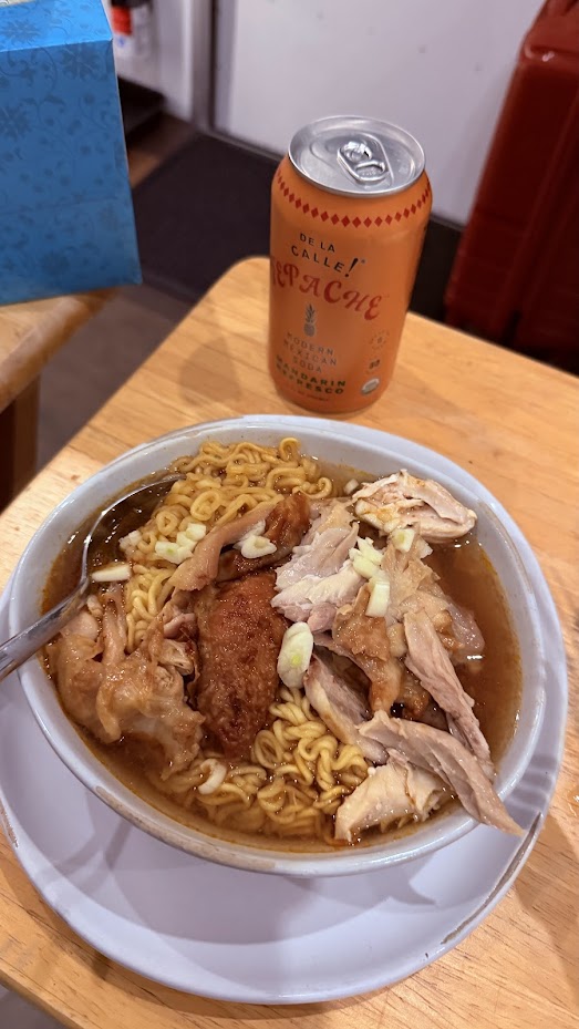 Dinner we made after a long day