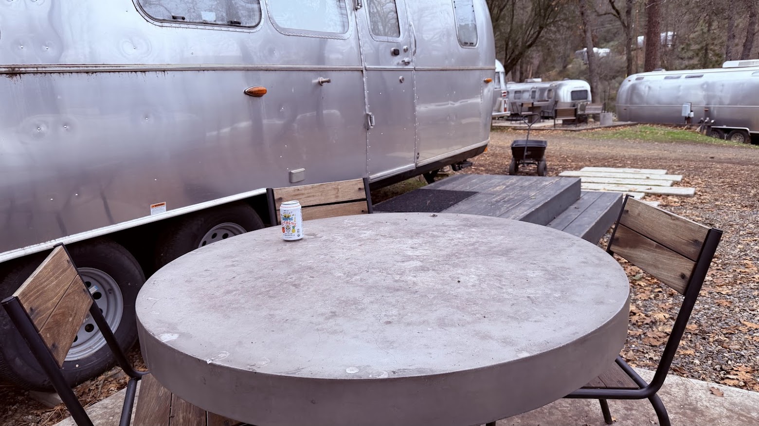 Table outside our Explorer Suite
