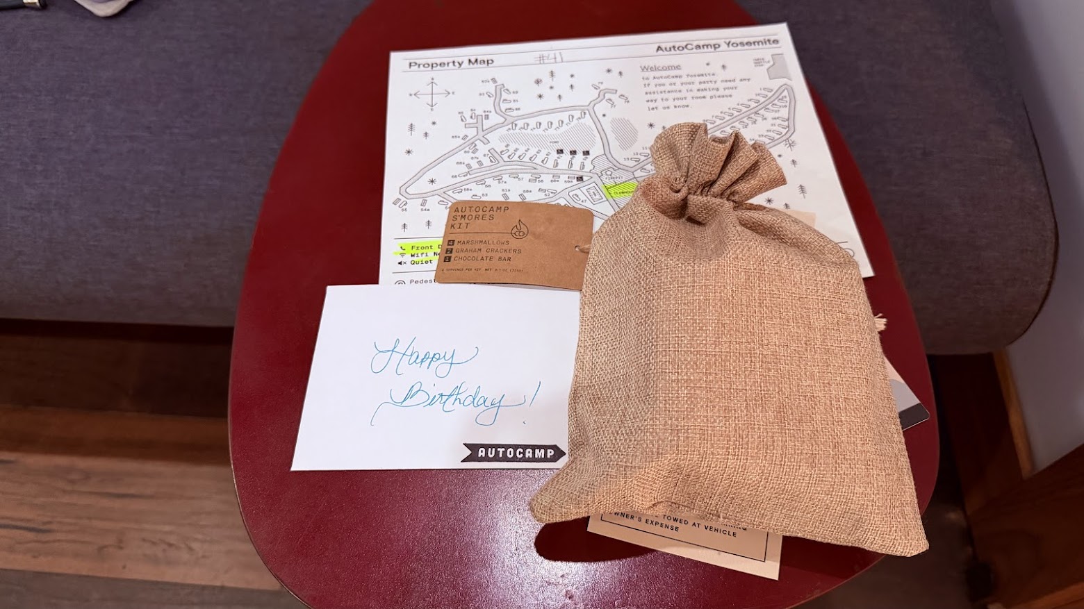 S'mores kit is usually given for celebrations