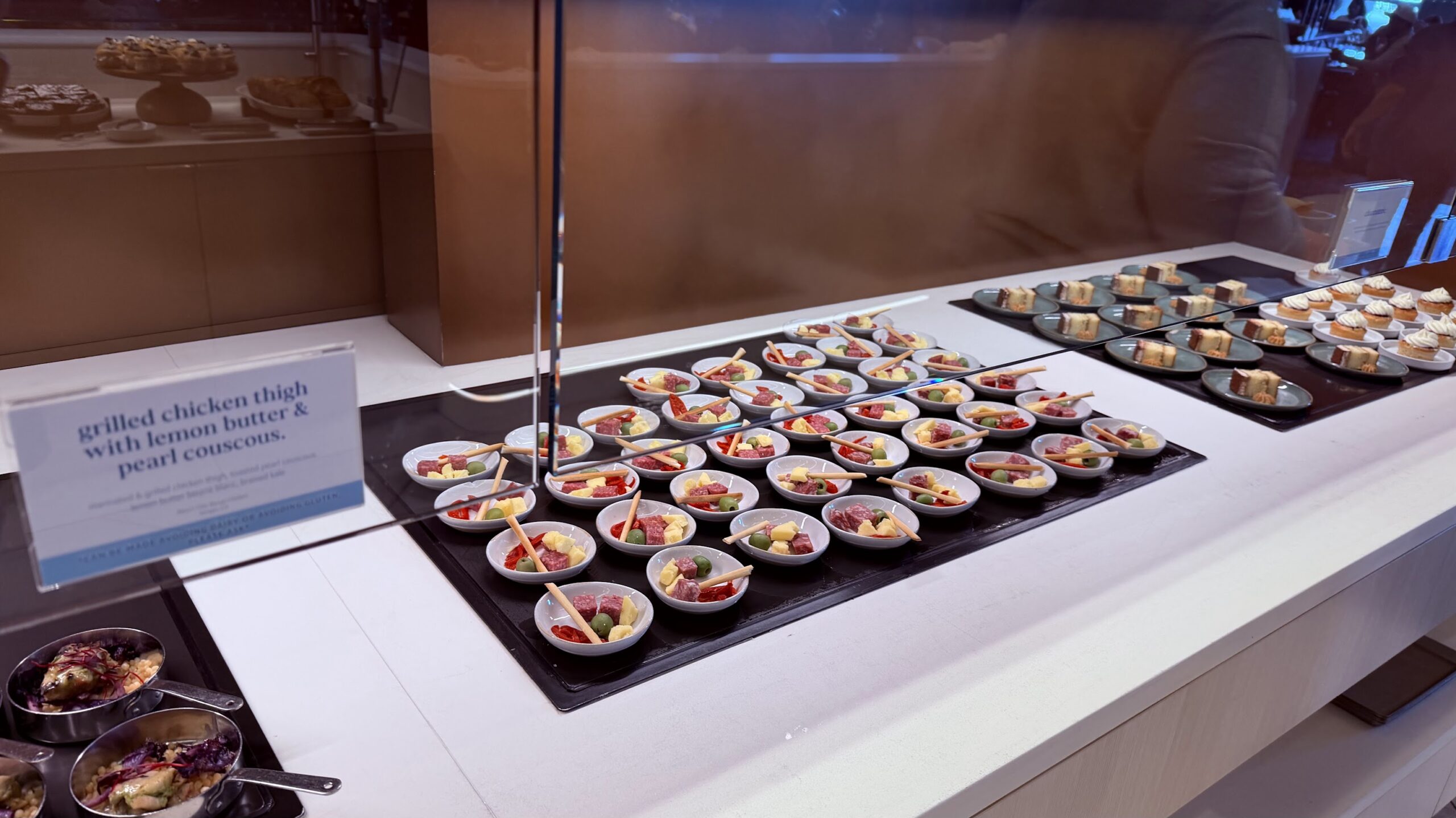 Capital One LAS grilled chicken thigh small plates