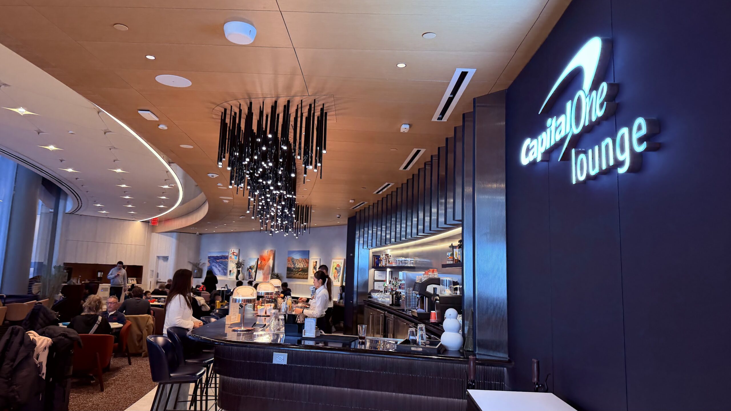 Capital One LAS's bar