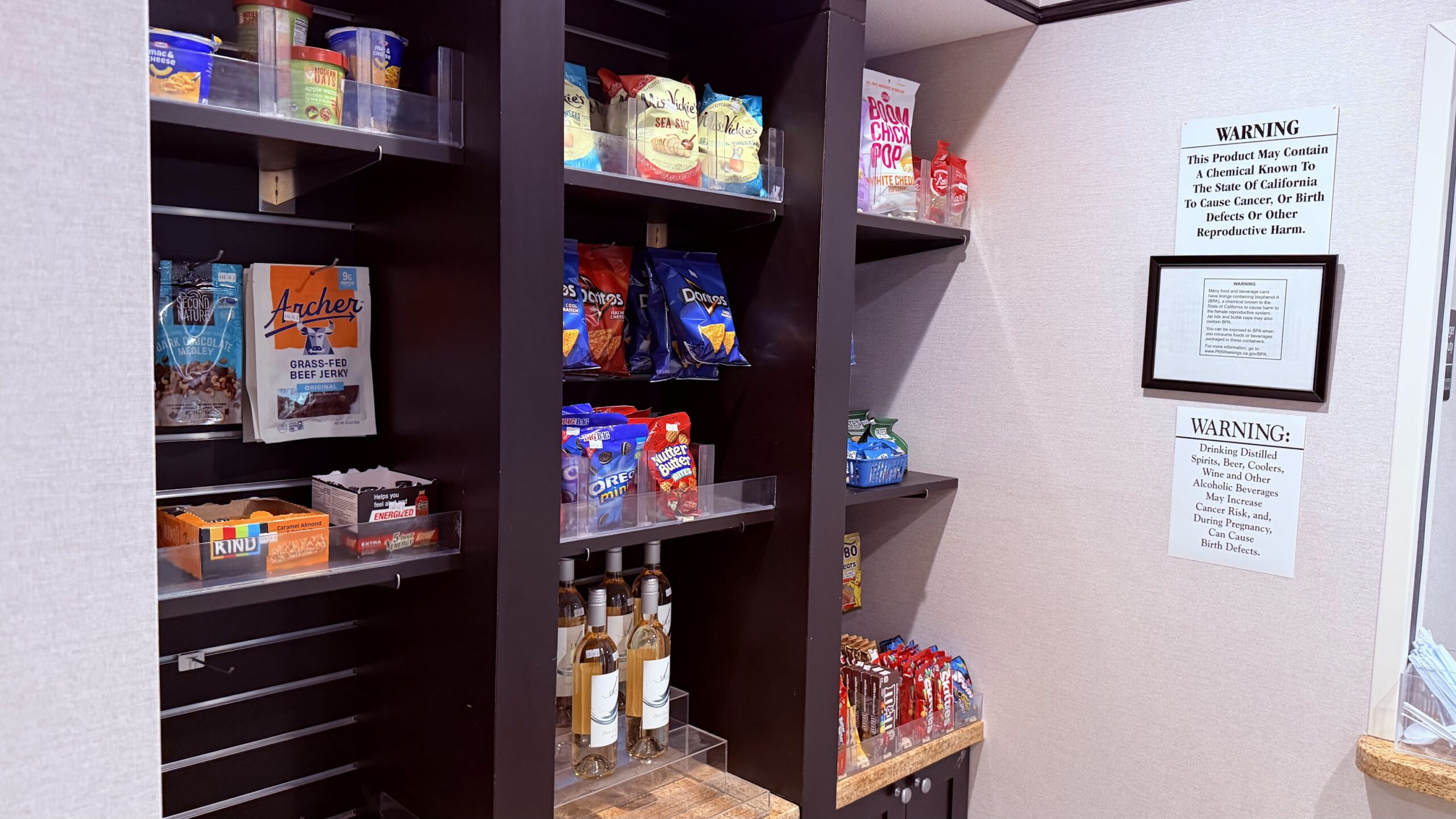 Hampton Inn & Suites San Luis Obispo pantry snacks for purchase