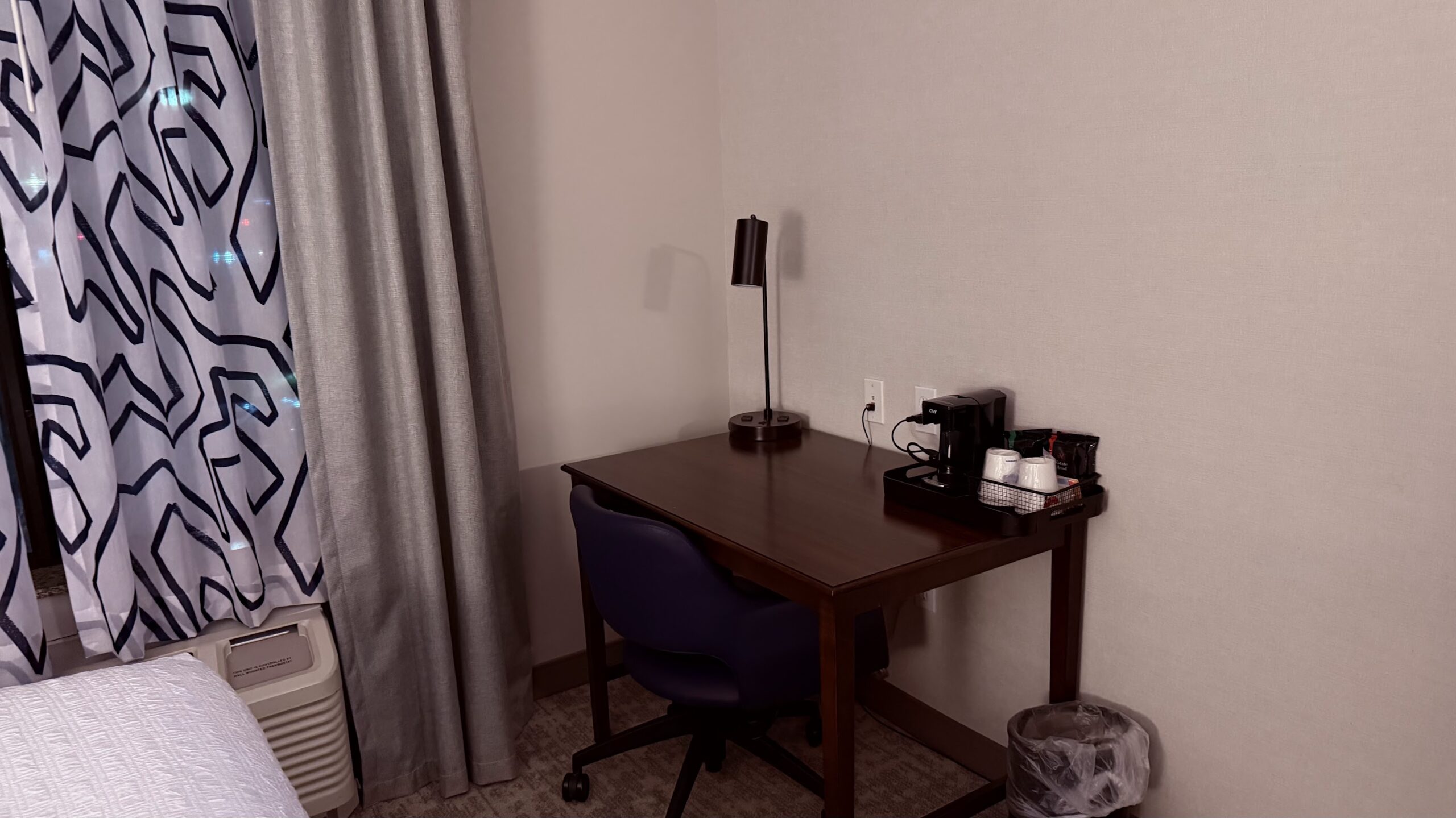 A workdesk was provided within our Queen Room