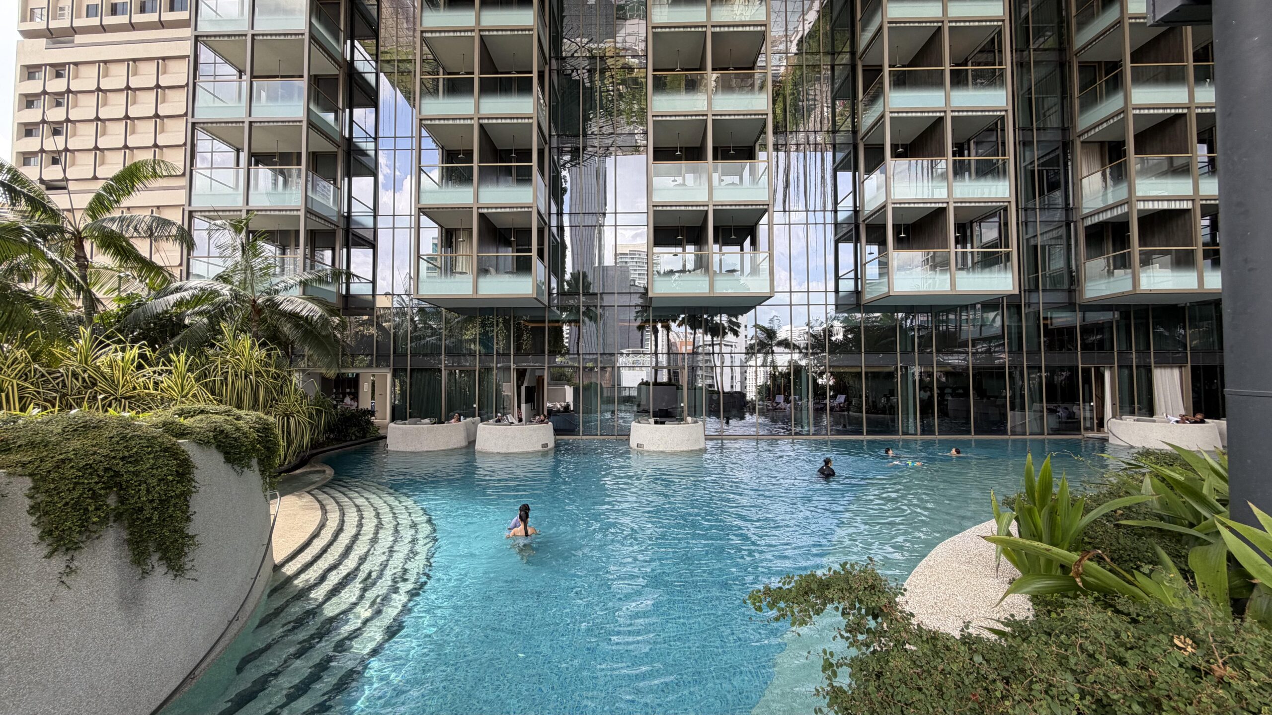 Beach club of the Pan Pacific Orchard