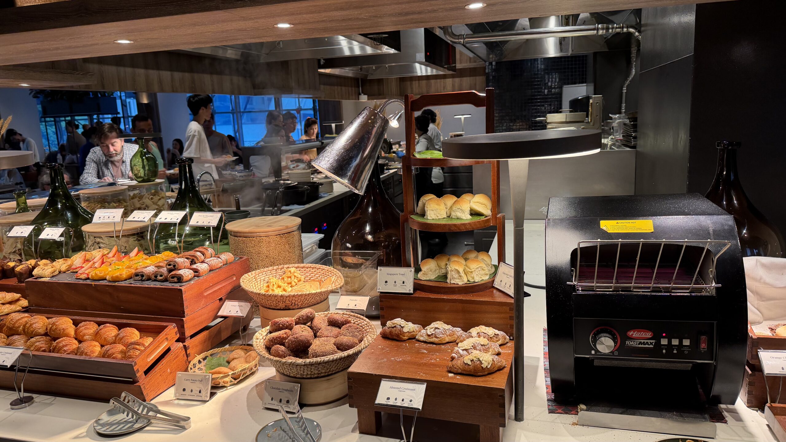 Mosella breakfast pastries selection