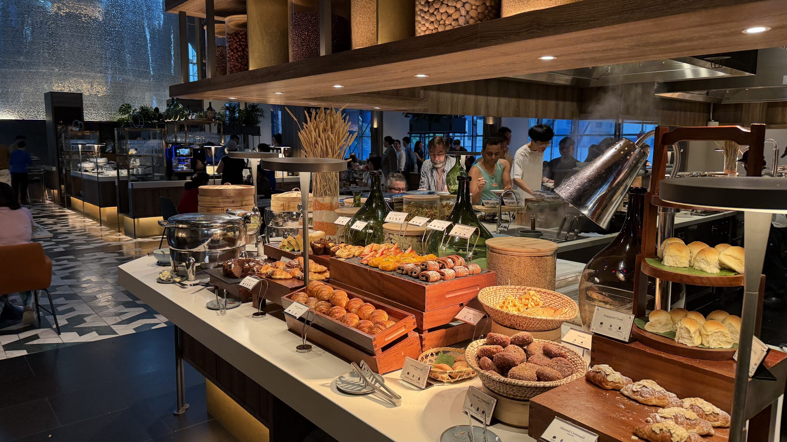 Mosella breakfast pastries selection