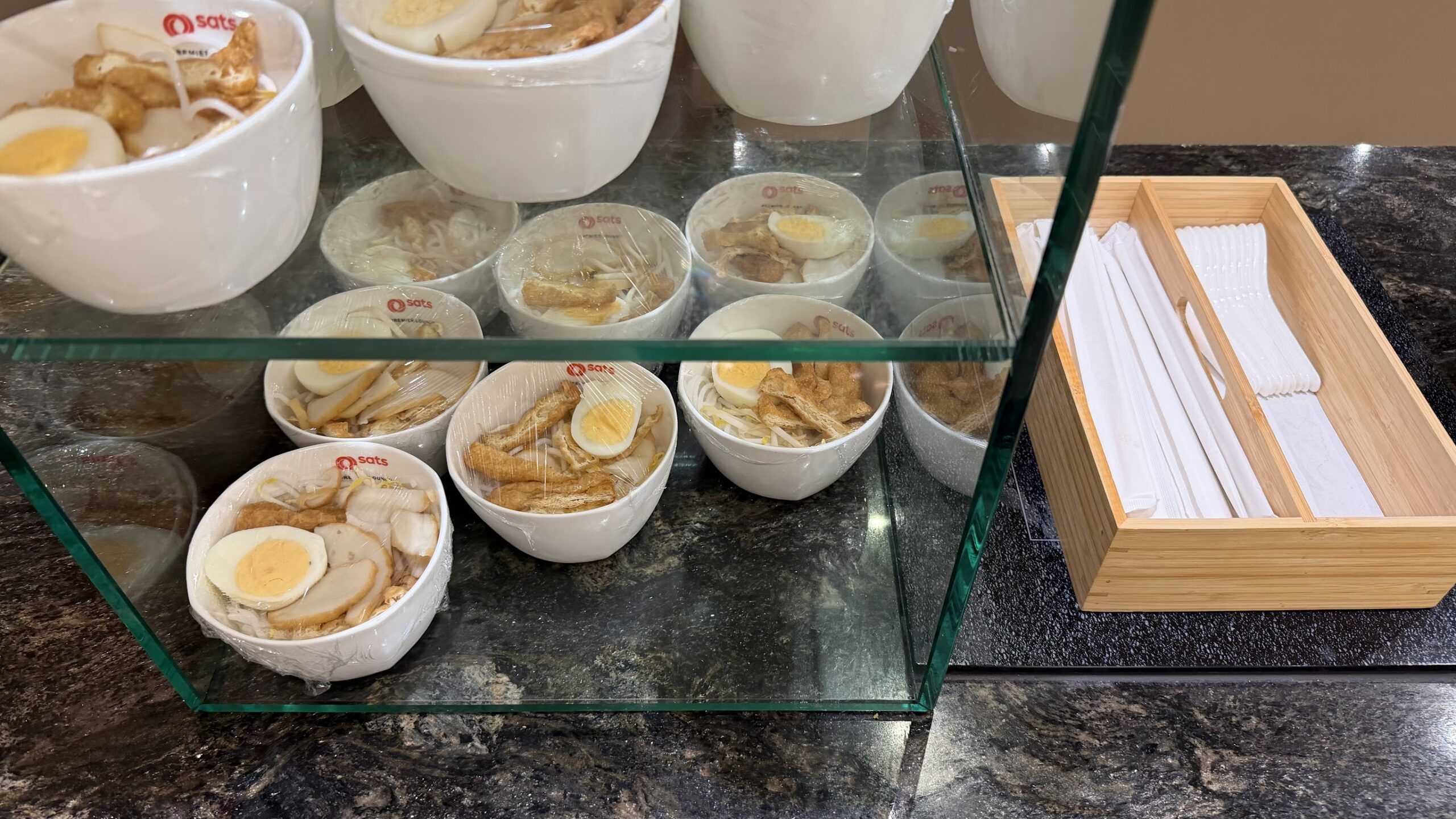 SATS Premier Lounge T3 made-to-order laksa