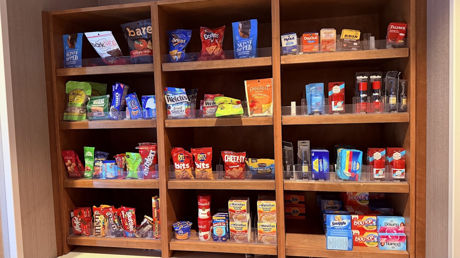 Pantry at the SpringHill Suites Monterey