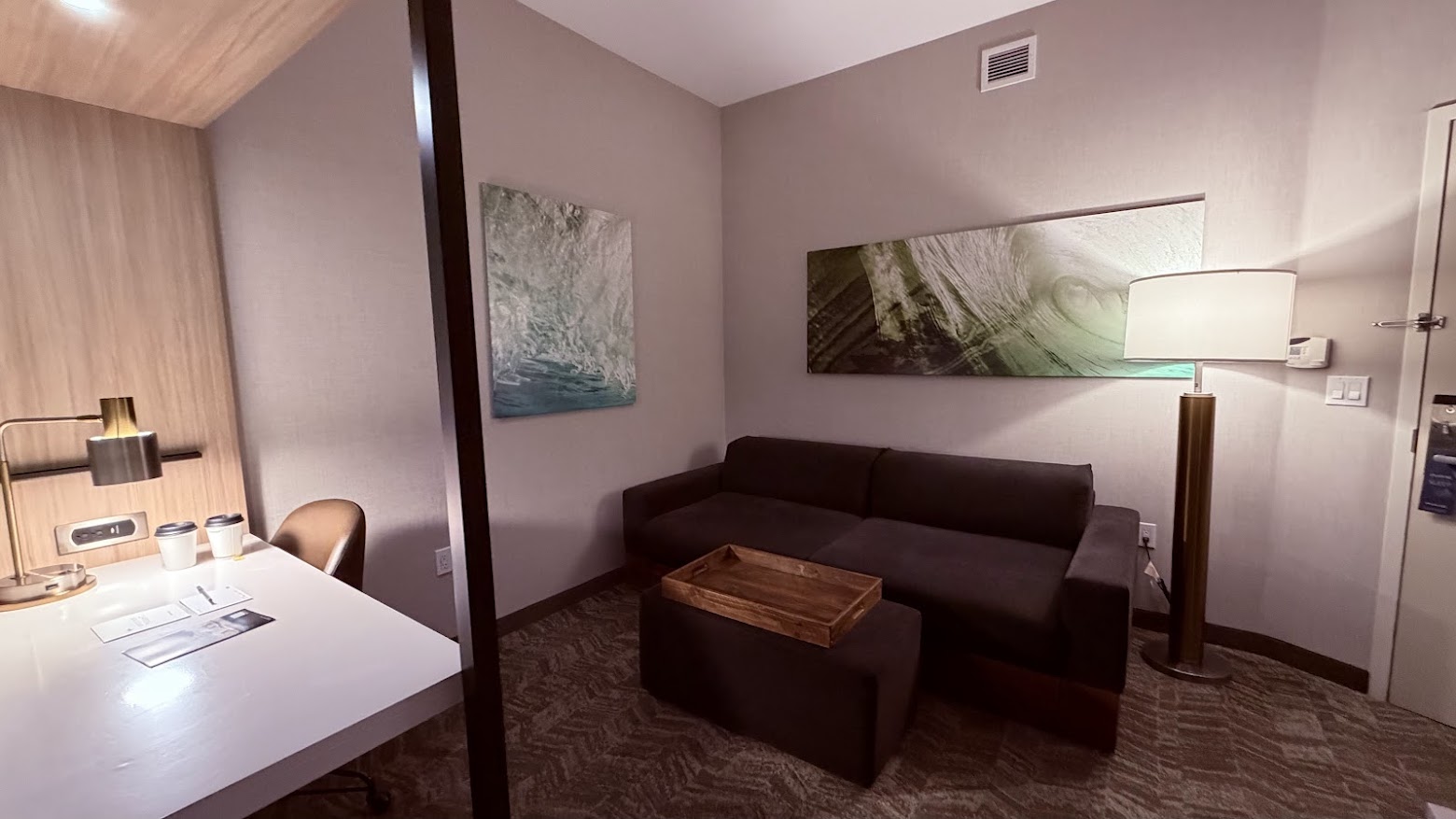 SpringHill Suites Monterey 2 Queen Room's living area