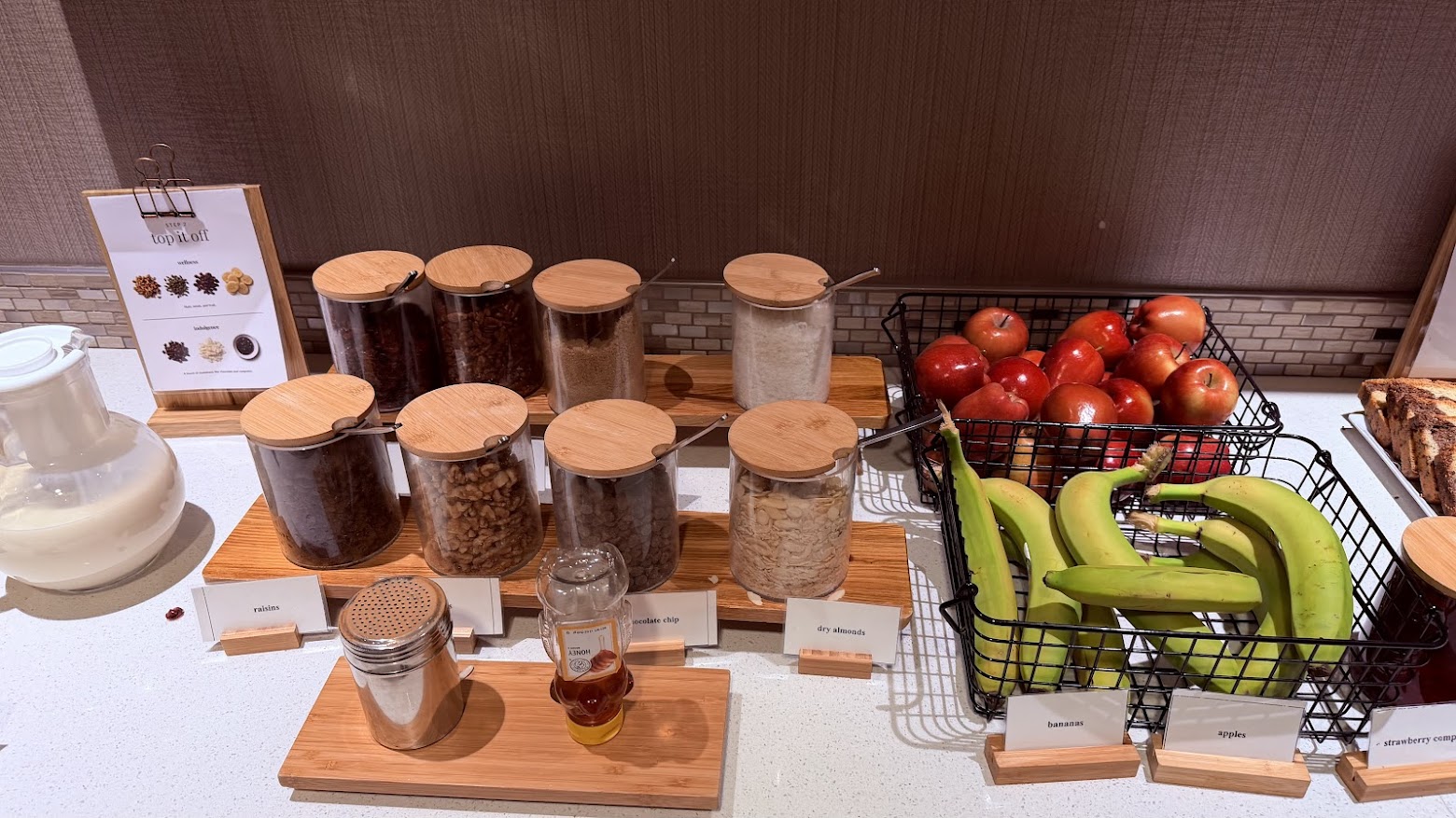 SpringHill Suites Monterey breakfast