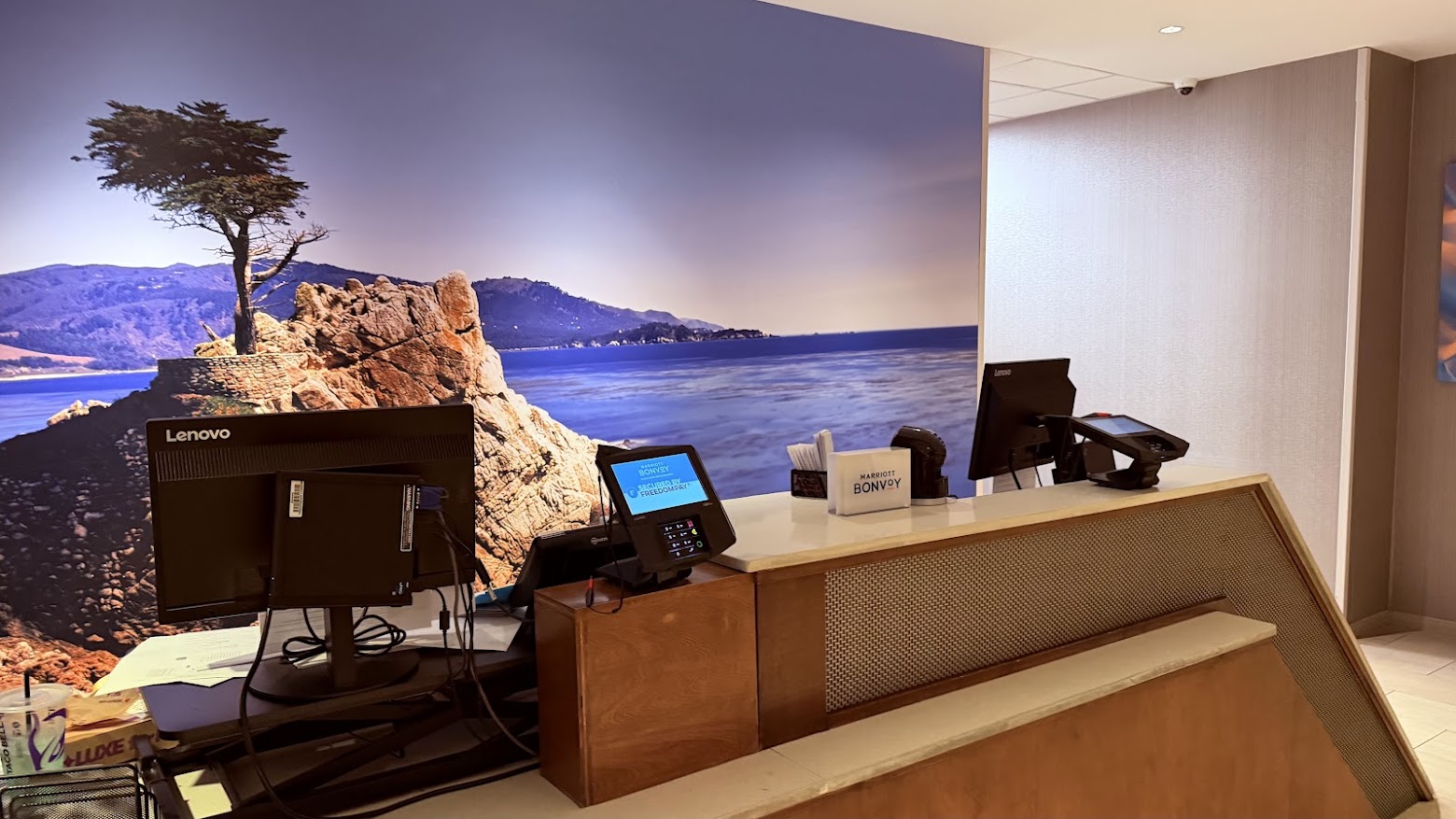 SpringHill Suites by Marriott The Dunes on Monterey Bay reception