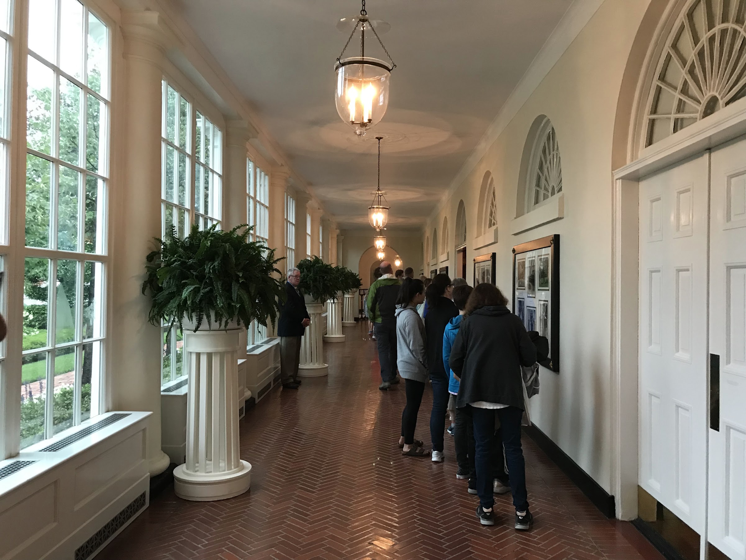 The White House East Wing from our 2019 trip
