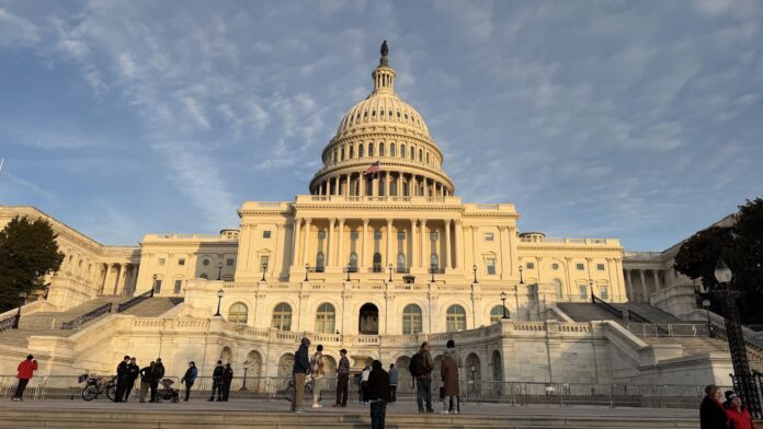 The U.S. Capitol's west front