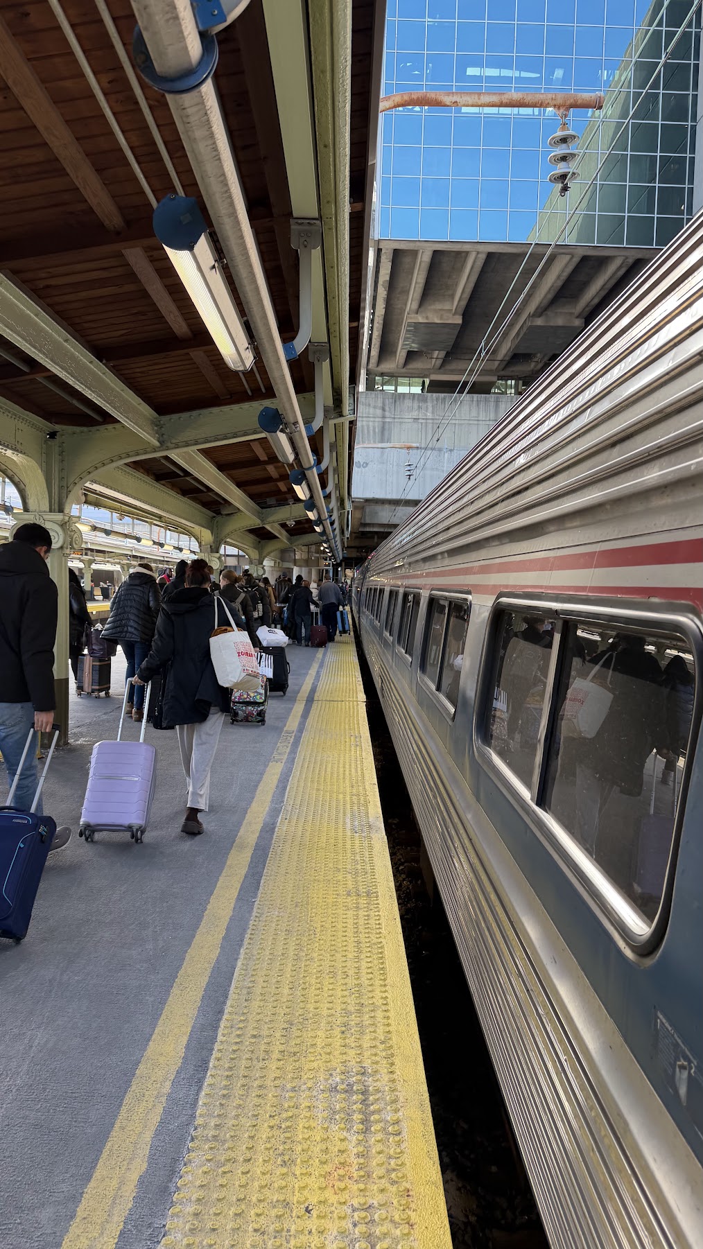 Arriving at Washington Union Station