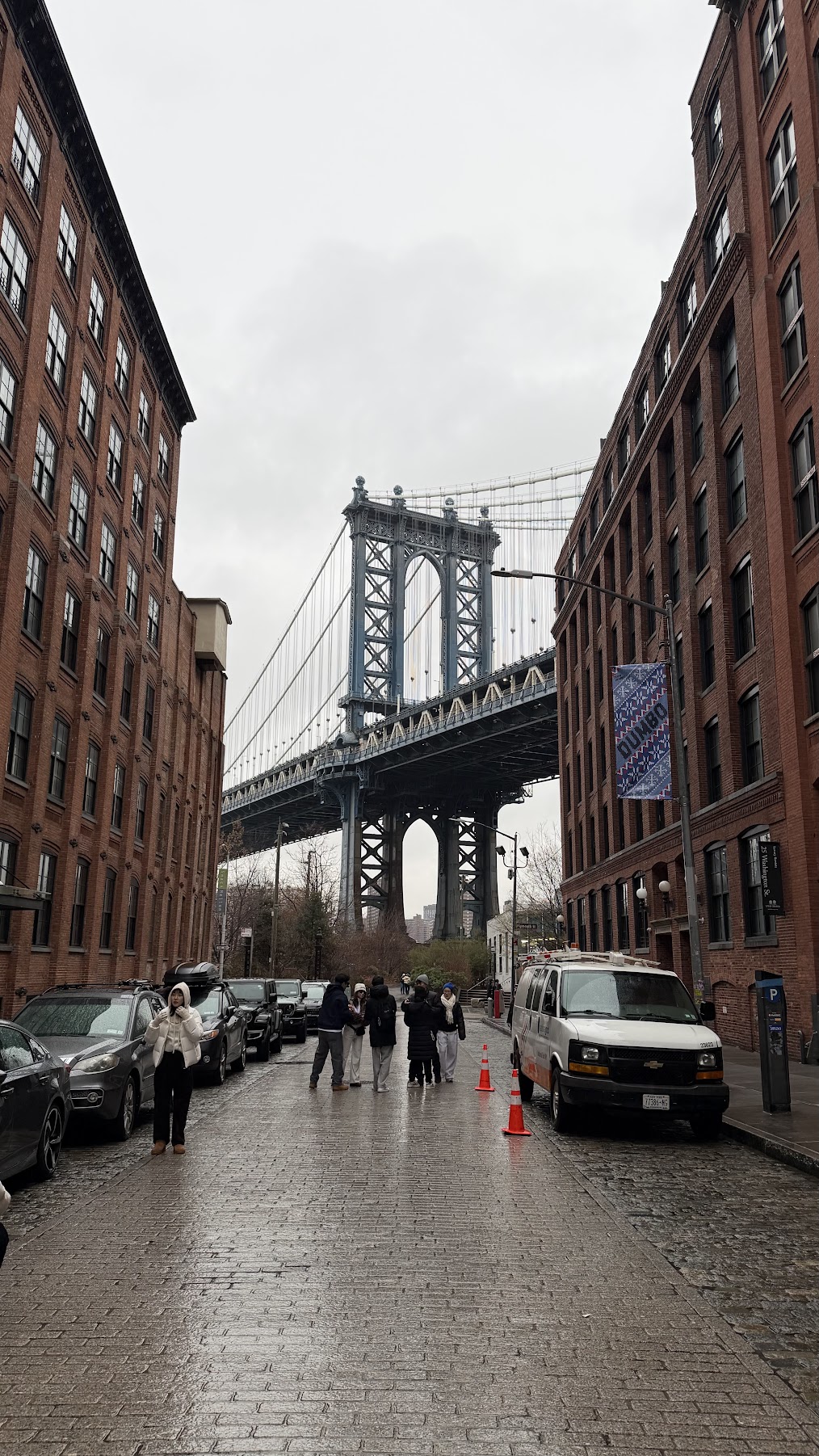 DUMBO, or Down Under the Manhattan Bridge Overpass