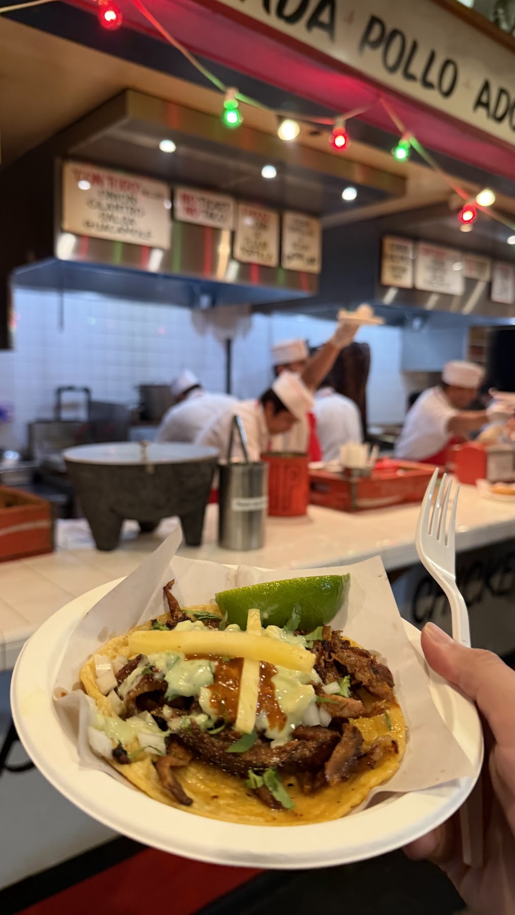 Los Tacos No. 1 at Chelsea Market