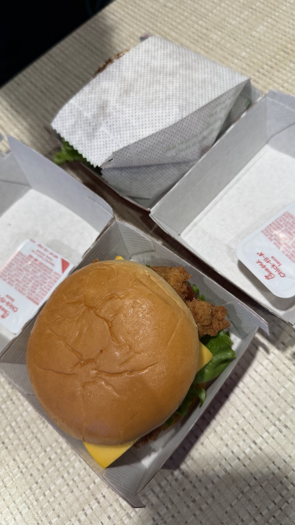 Chick-fil-a sandwich