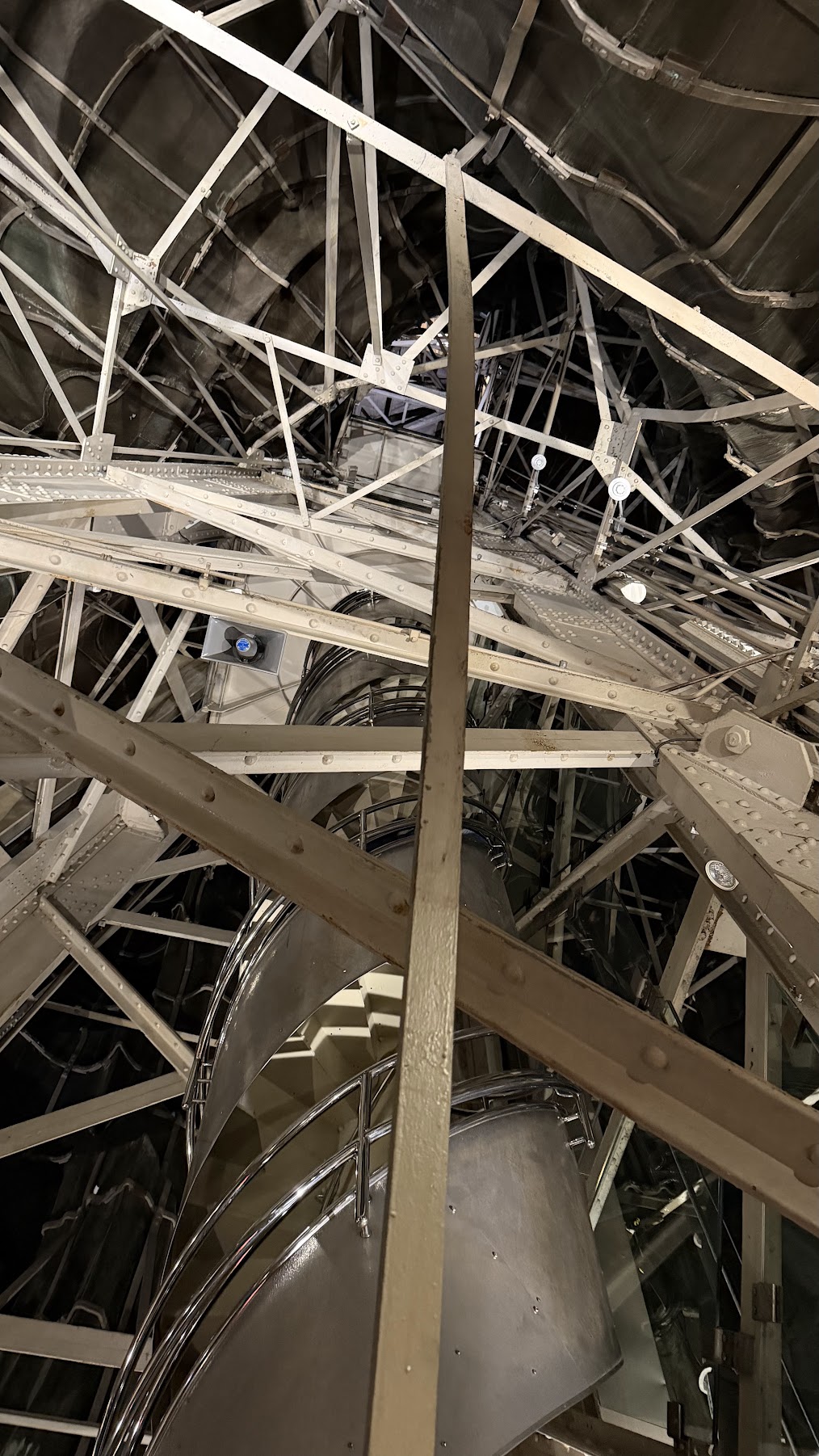 Inside the Statue of Liberty