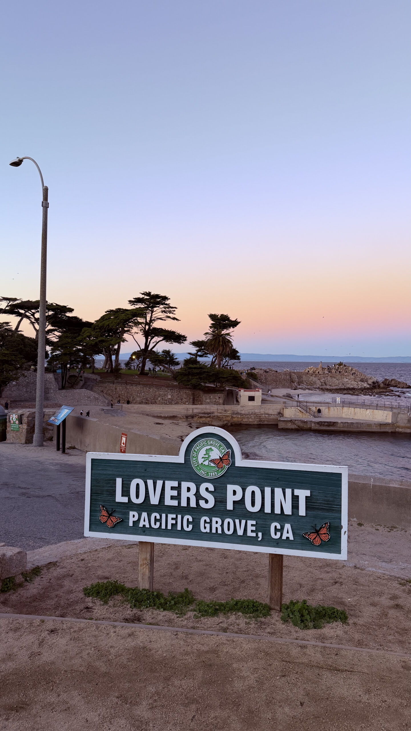 Lovers Point at Pacific Grove