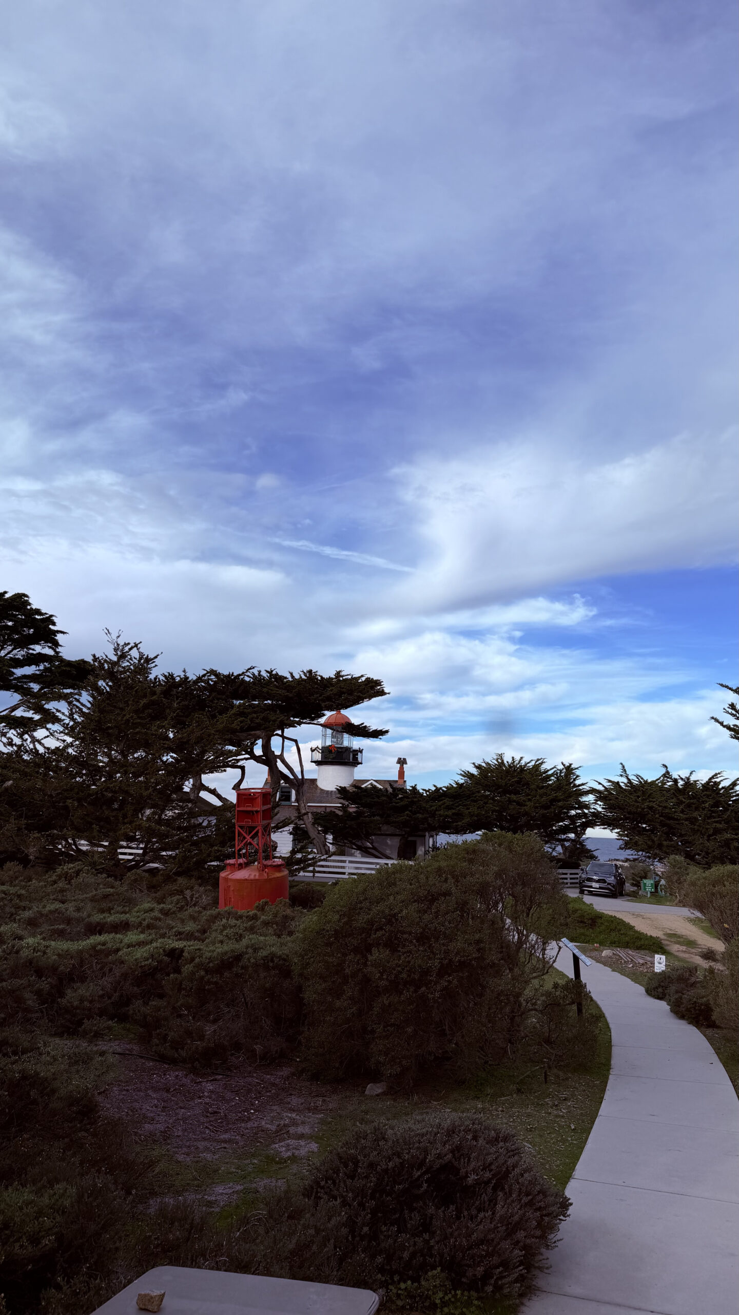 Entrance of the Point Pinos Lighthouse
