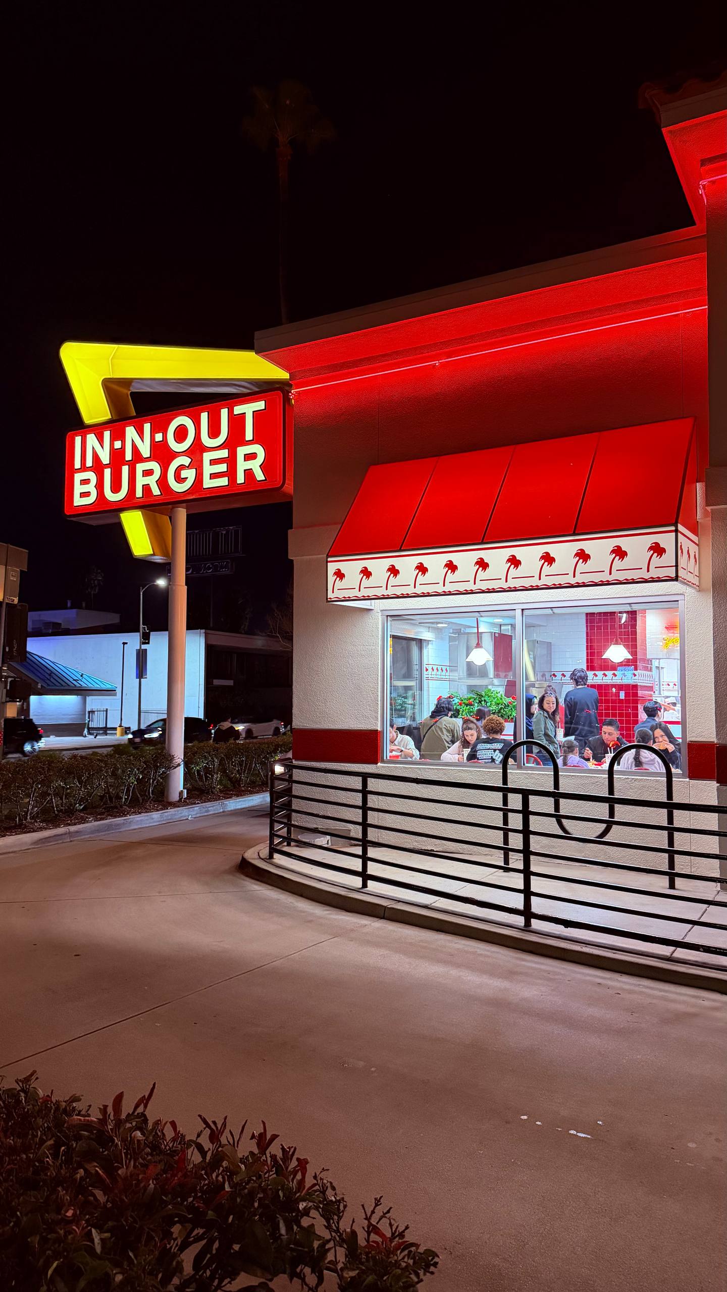 In-N-Out Burger near Hollywood