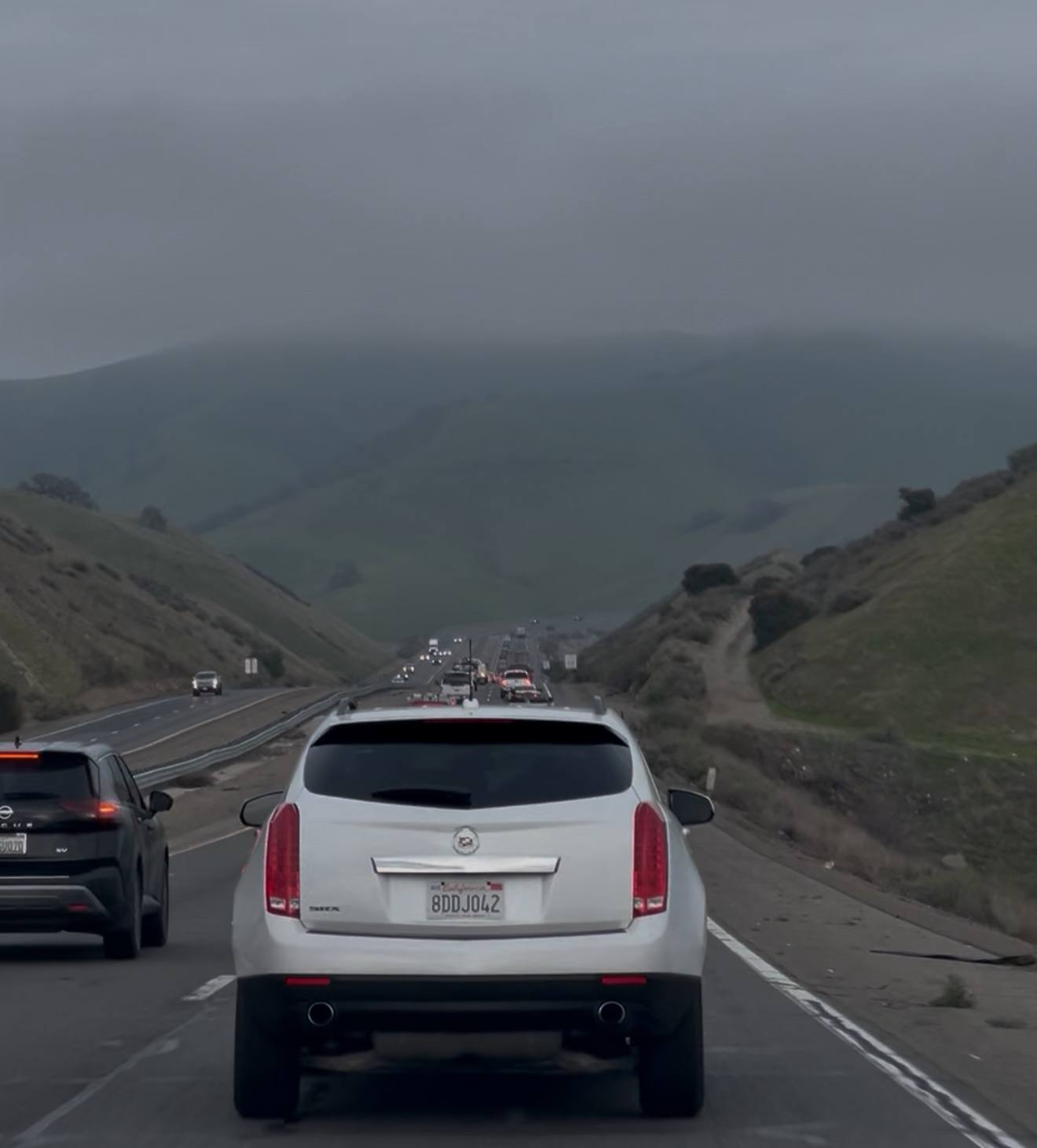 Driving through CA-152