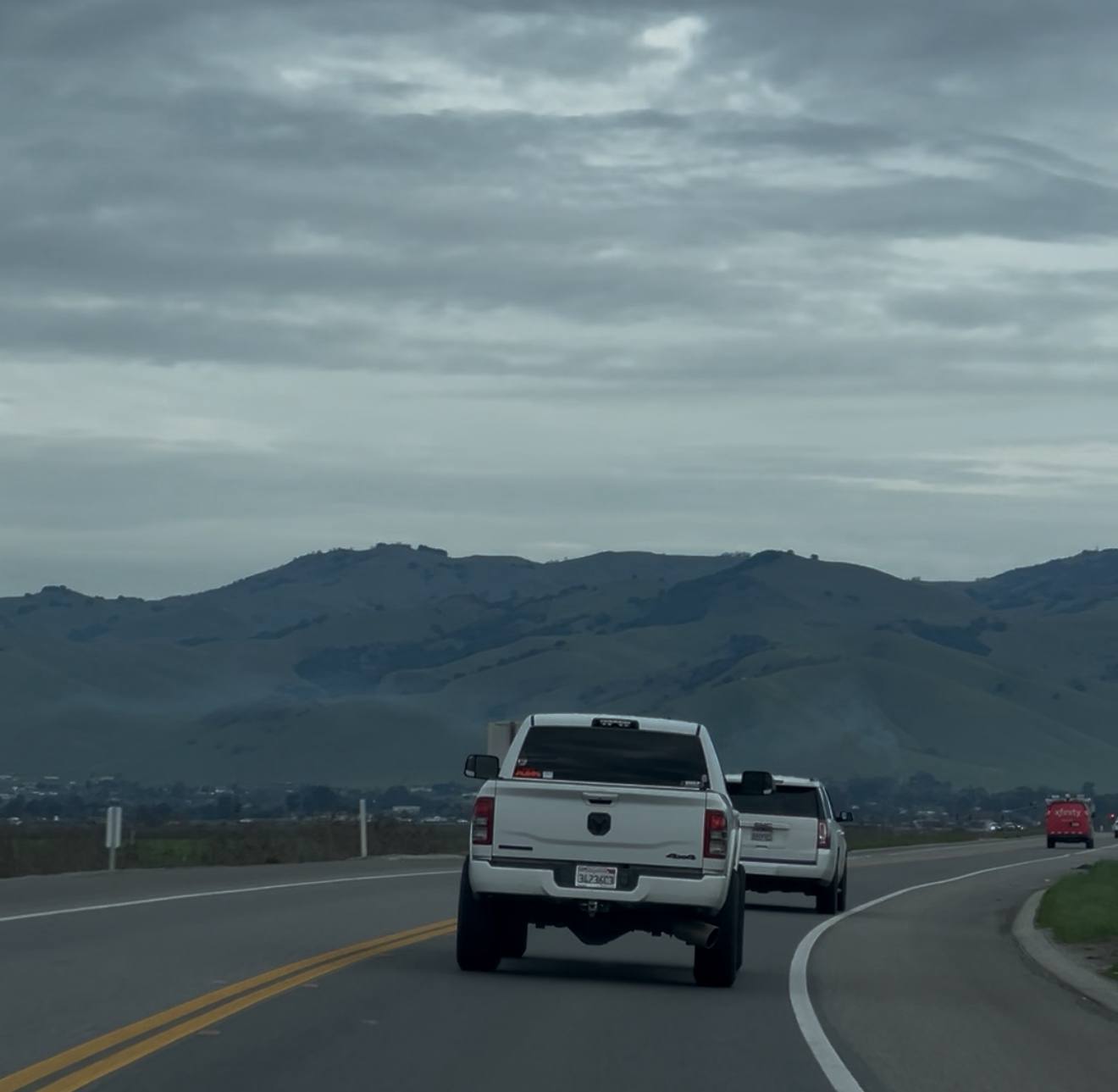 Driving through CA-152