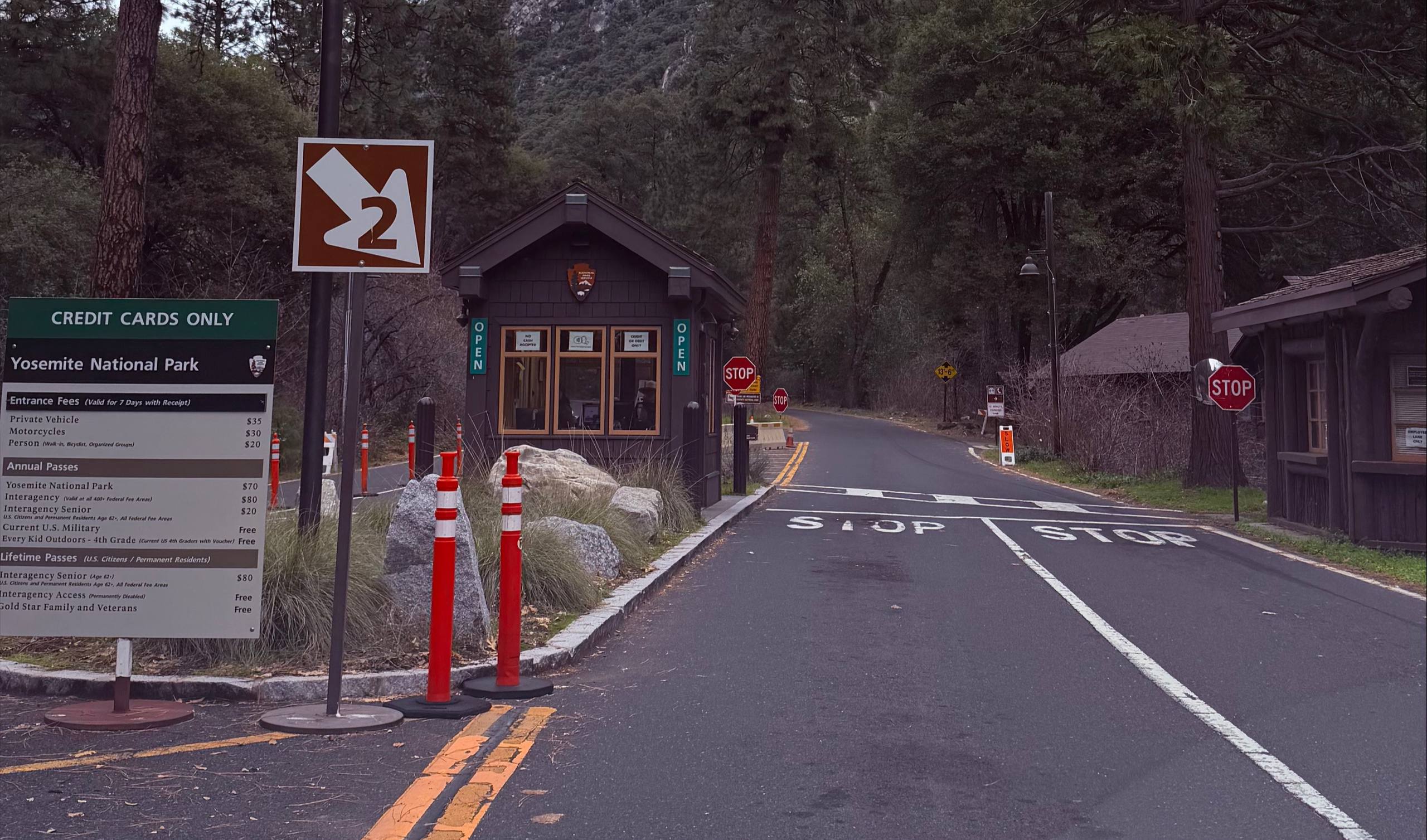 Arch Rock Entrance of the Yosemite National Park