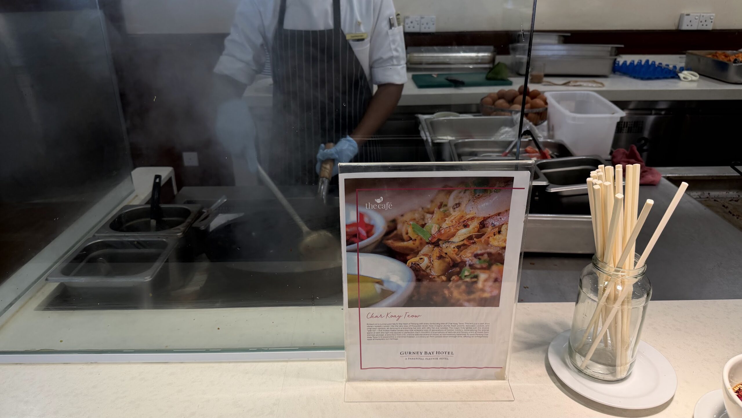 Gurney Bay Hotel The Café breakfast