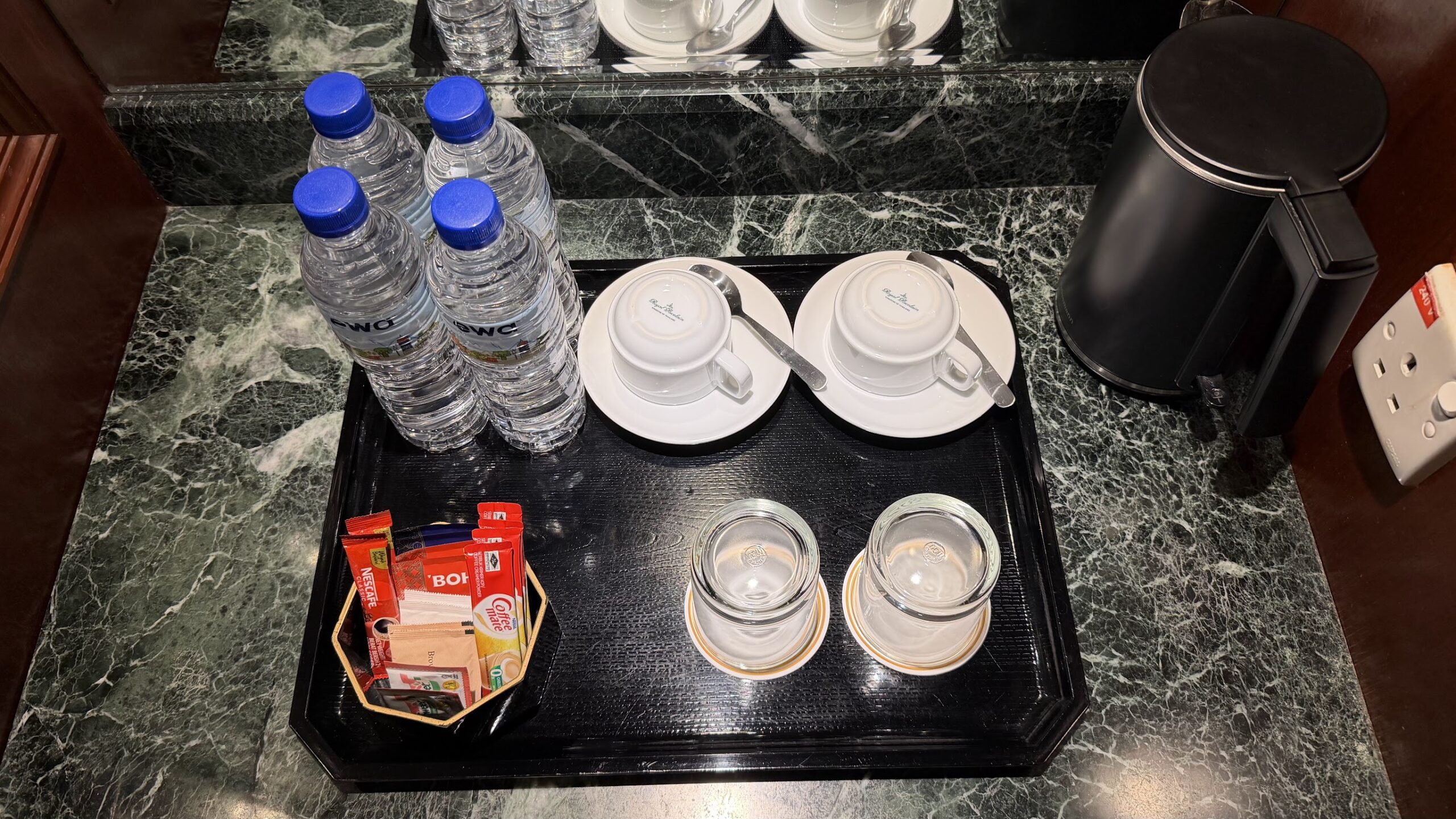 Gurney Bay Hotel coffee and tea