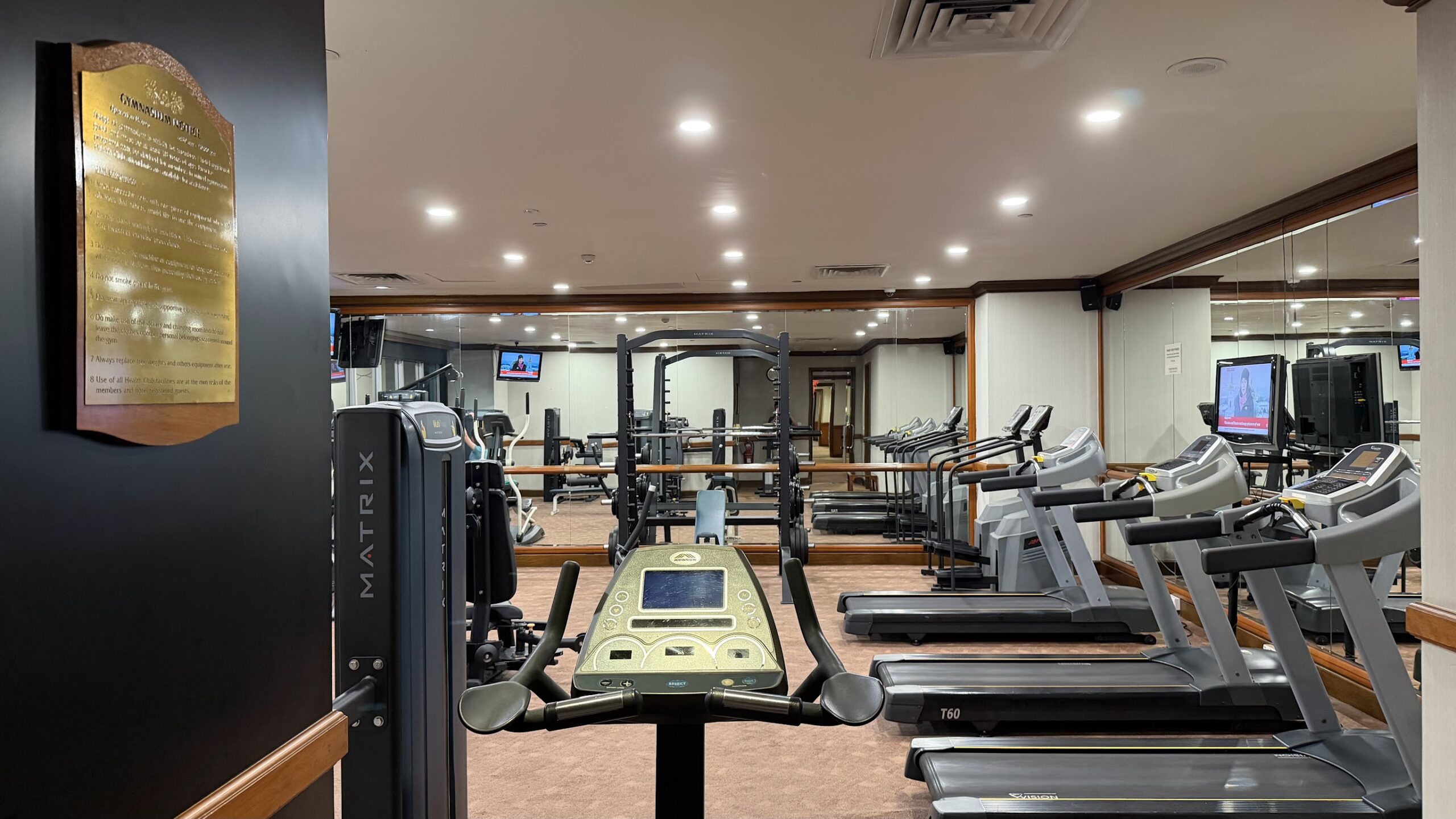 Gurney Bay Hotel gym