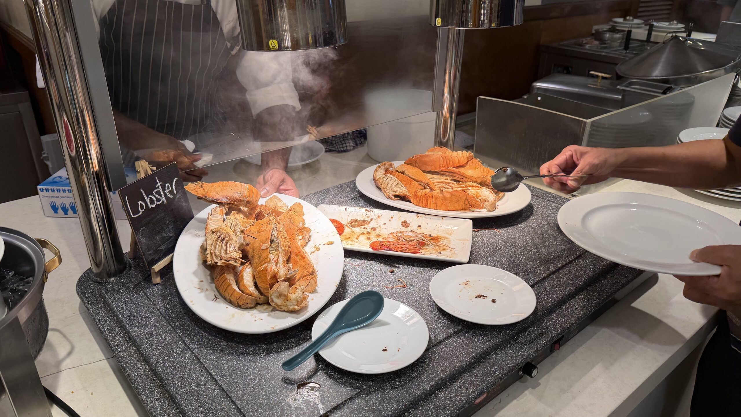 Gurney Bay Hotel The Café dinner buffet