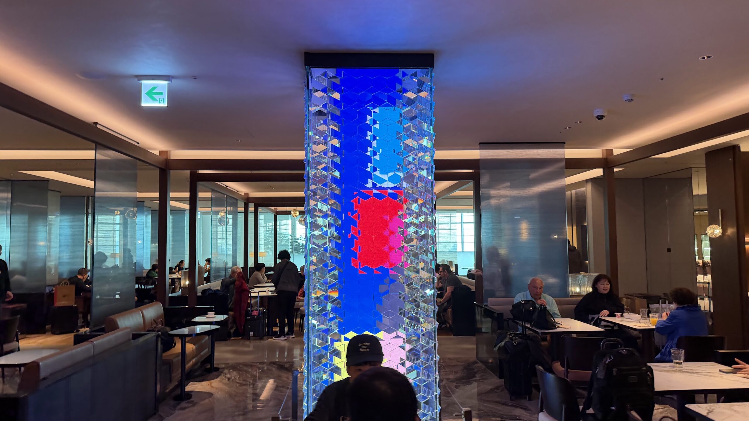 Korean Air Prestige Lounge East (Right) seating area