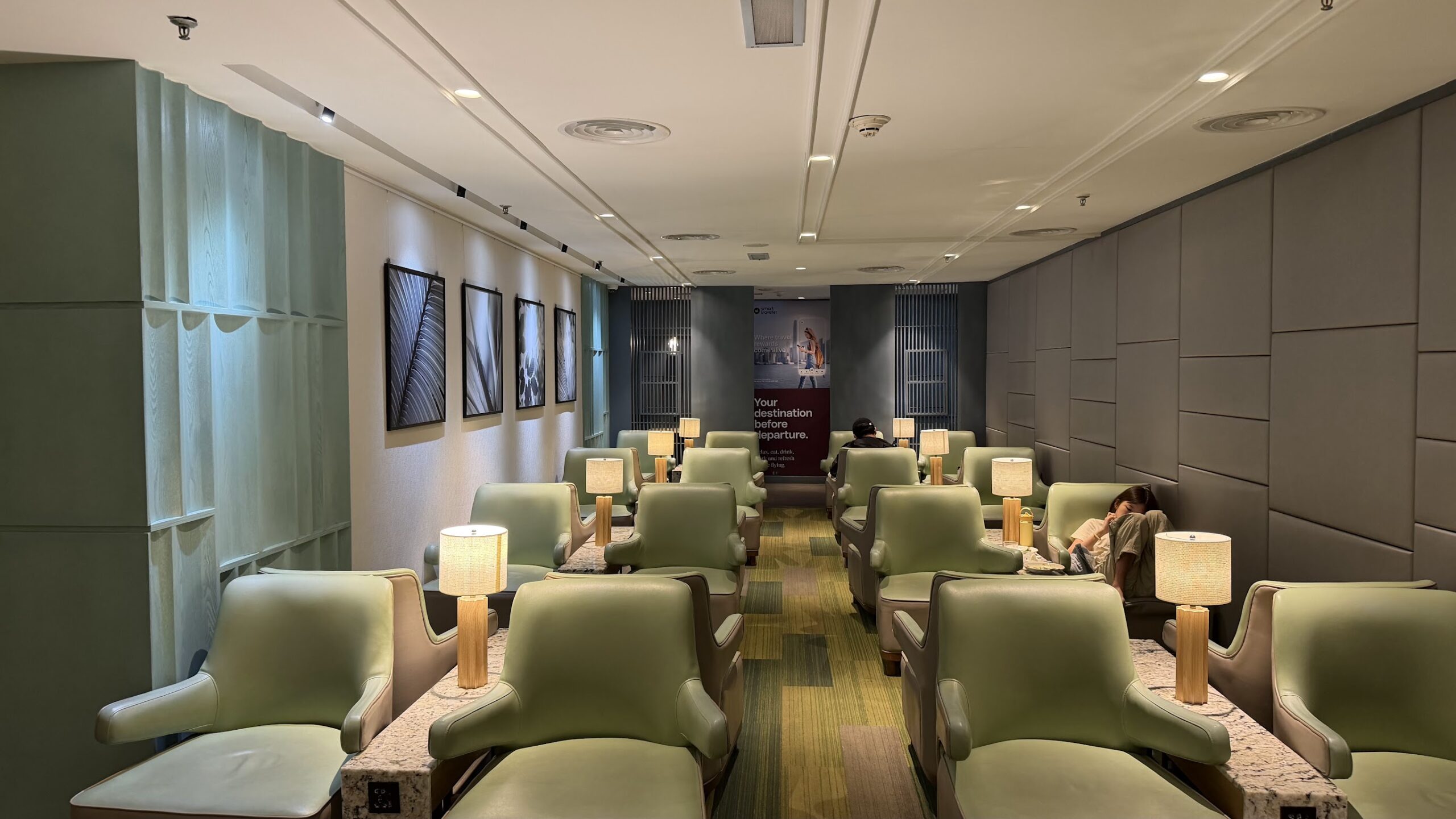 Plaza Premium Lounge Penang seating area