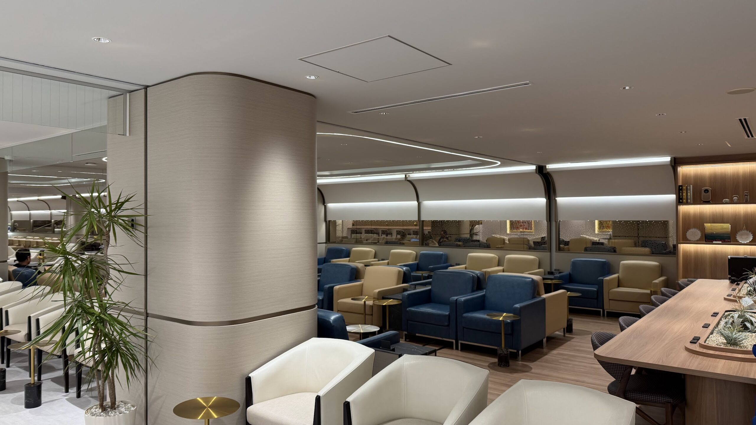 The Coral Finest Business Class Lounge Nagoya seating area