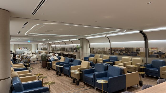 The Coral Finest Business Class Lounge Nagoya seating area
