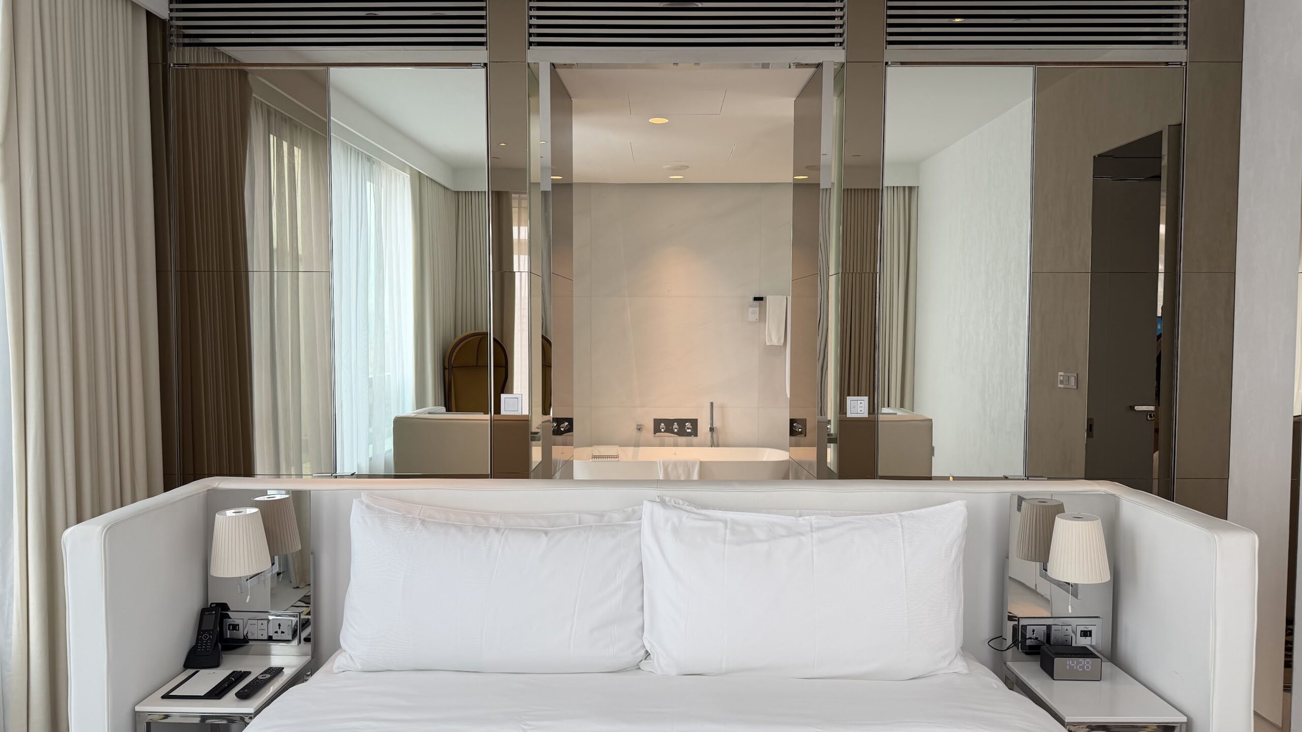 JW Marriott Hotel Singapore South Beach 1 Bedroom Larger Suite bedroom