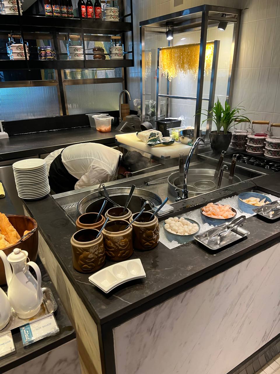 JW Marriott Hotel Singapore South Beach Beach Road Kitchen breakfast