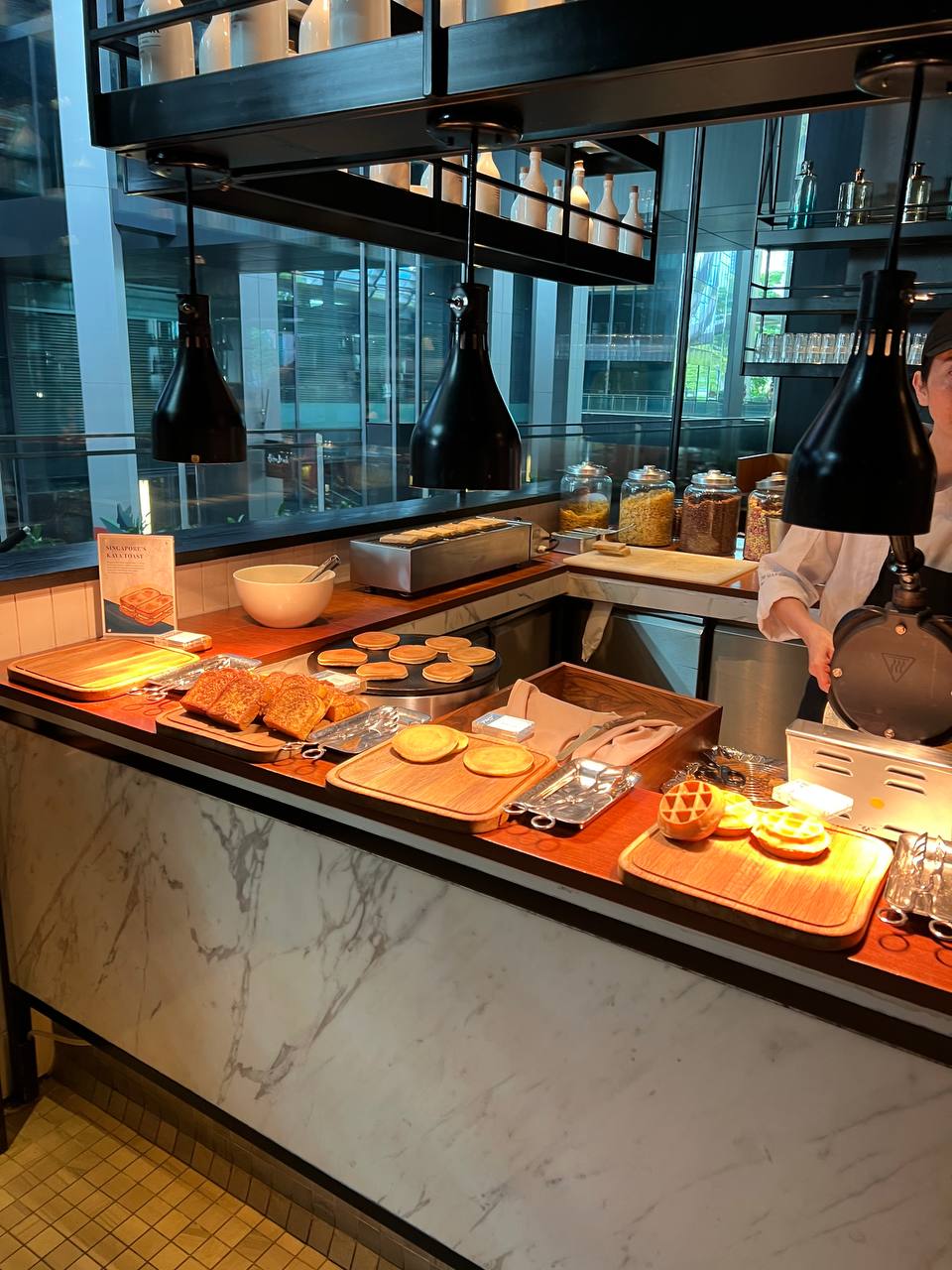 JW Marriott Hotel Singapore South Beach Beach Road Kitchen breakfast