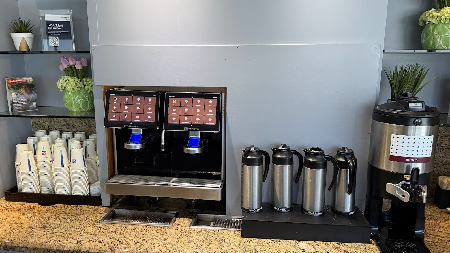 United Club San Francisco (F Gates) buffet