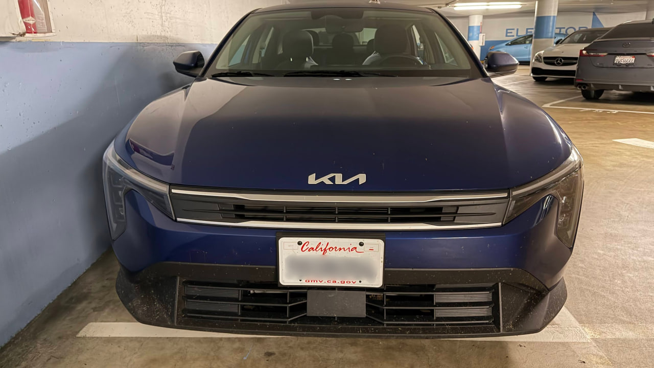 Kia K4 from Hertz San Francisco Union Square