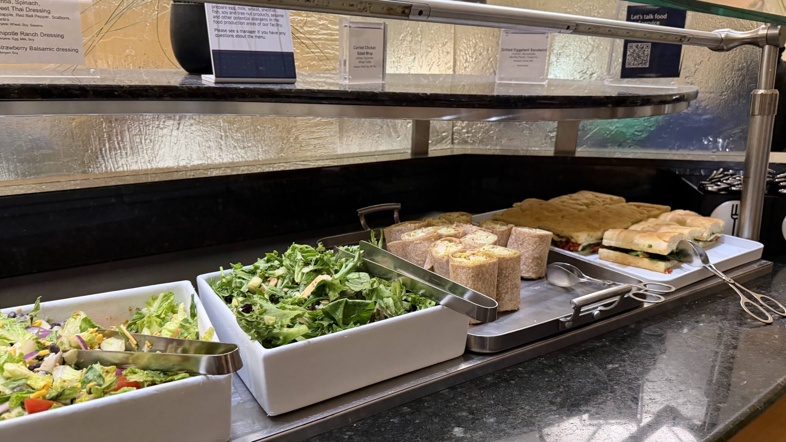 United Club San Francisco (G Gates) buffet