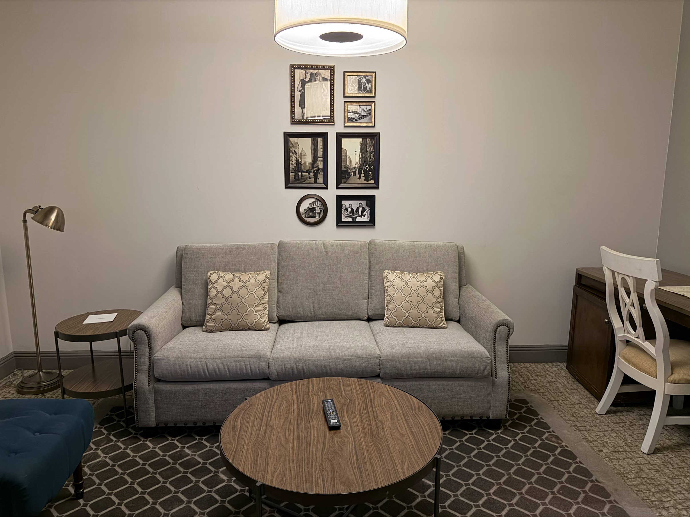 Warwick Hotel San Francisco Balcony Junior Suite living room